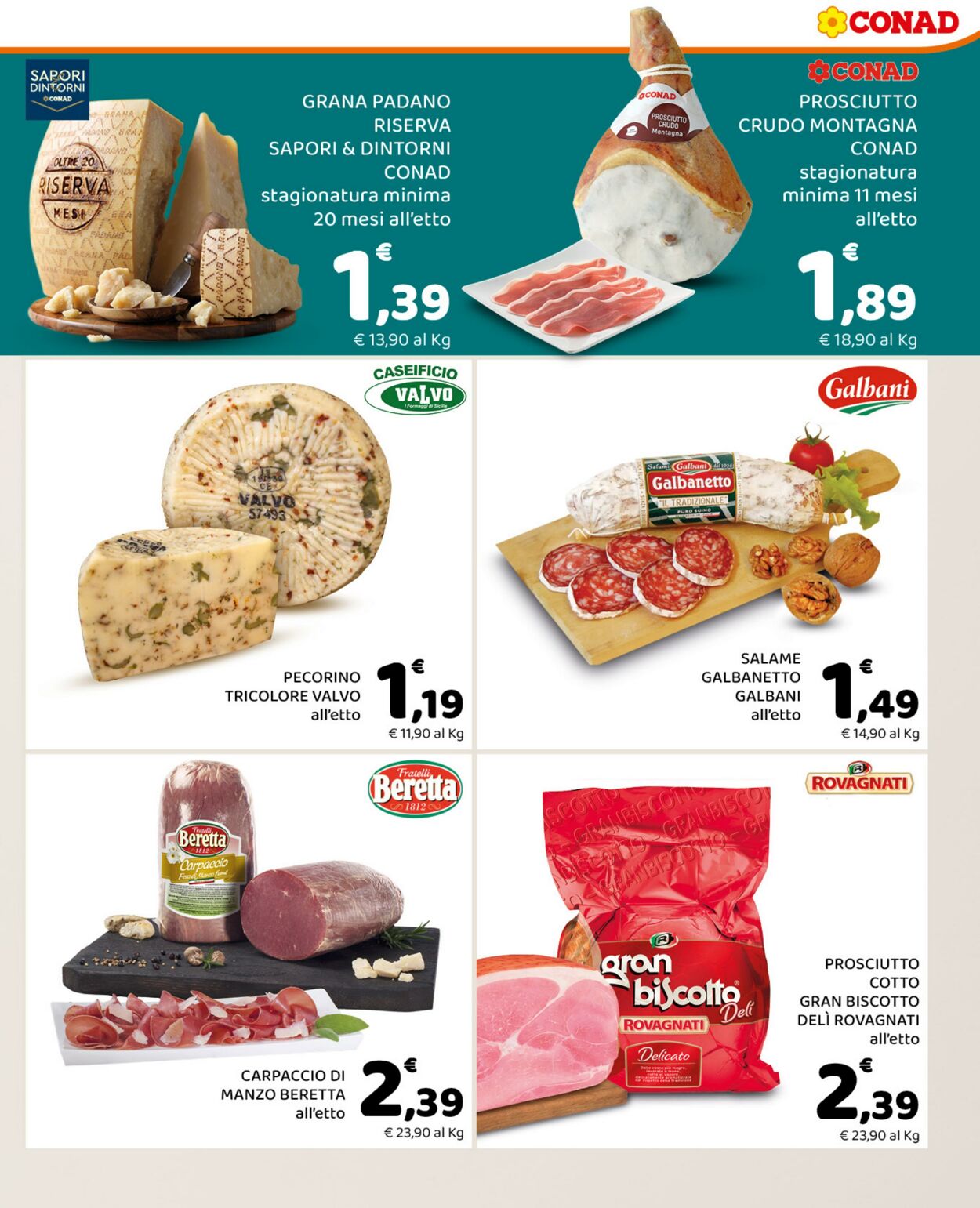 Volantino Conad 08.01.2025 - 14.01.2025