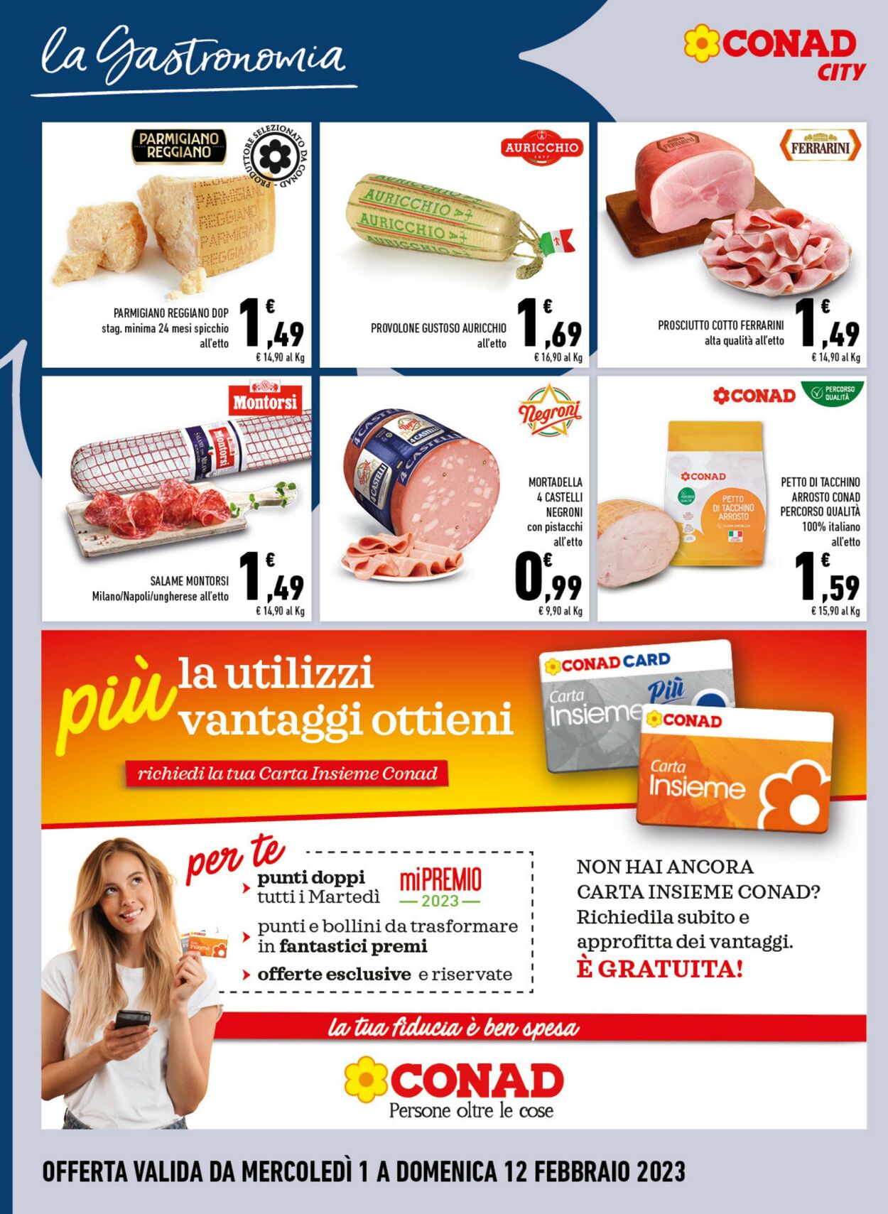 Volantino Conad 01.01.2023 - 12.02.2023