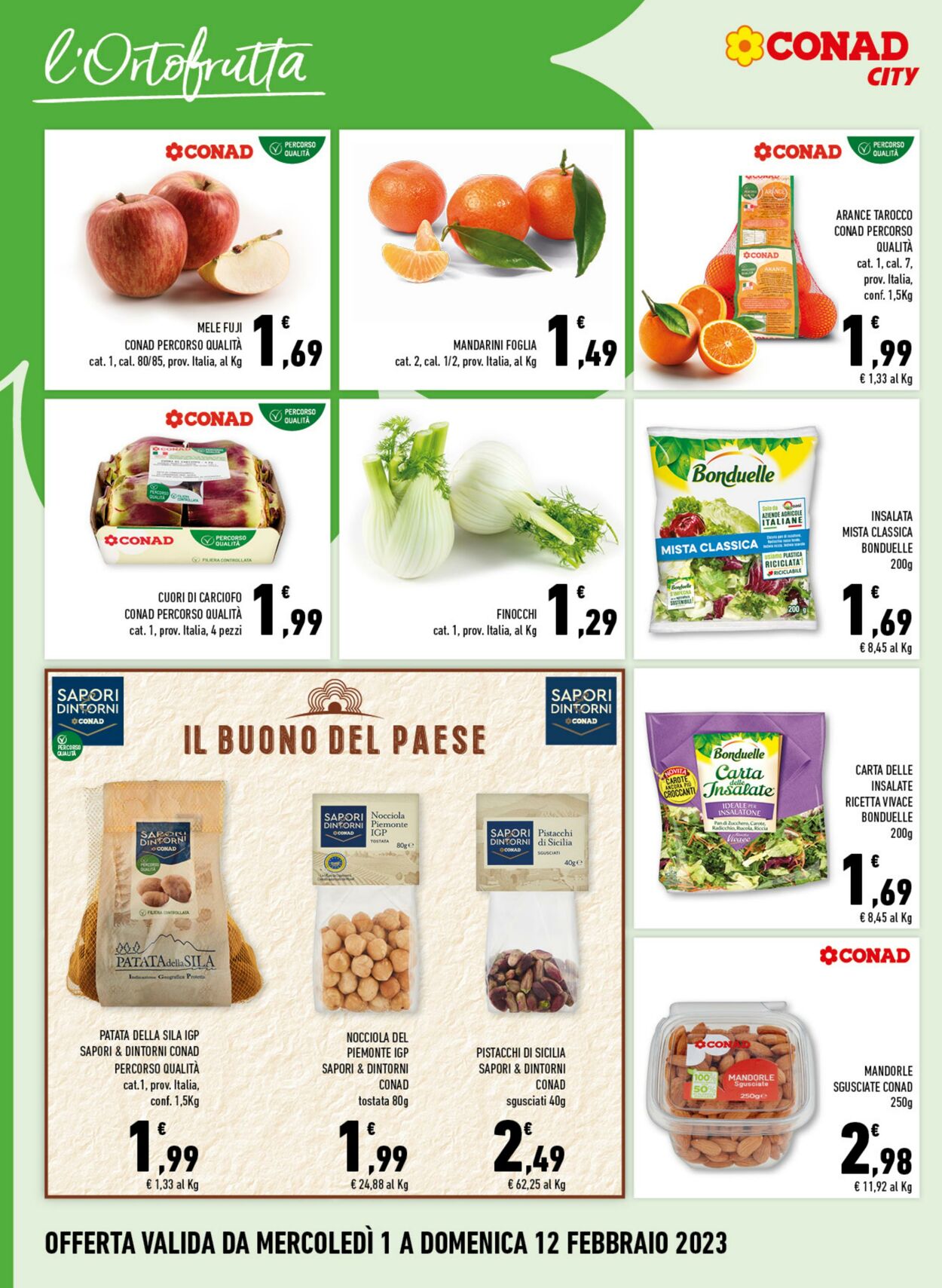 Volantino Conad 01.01.2023 - 12.02.2023