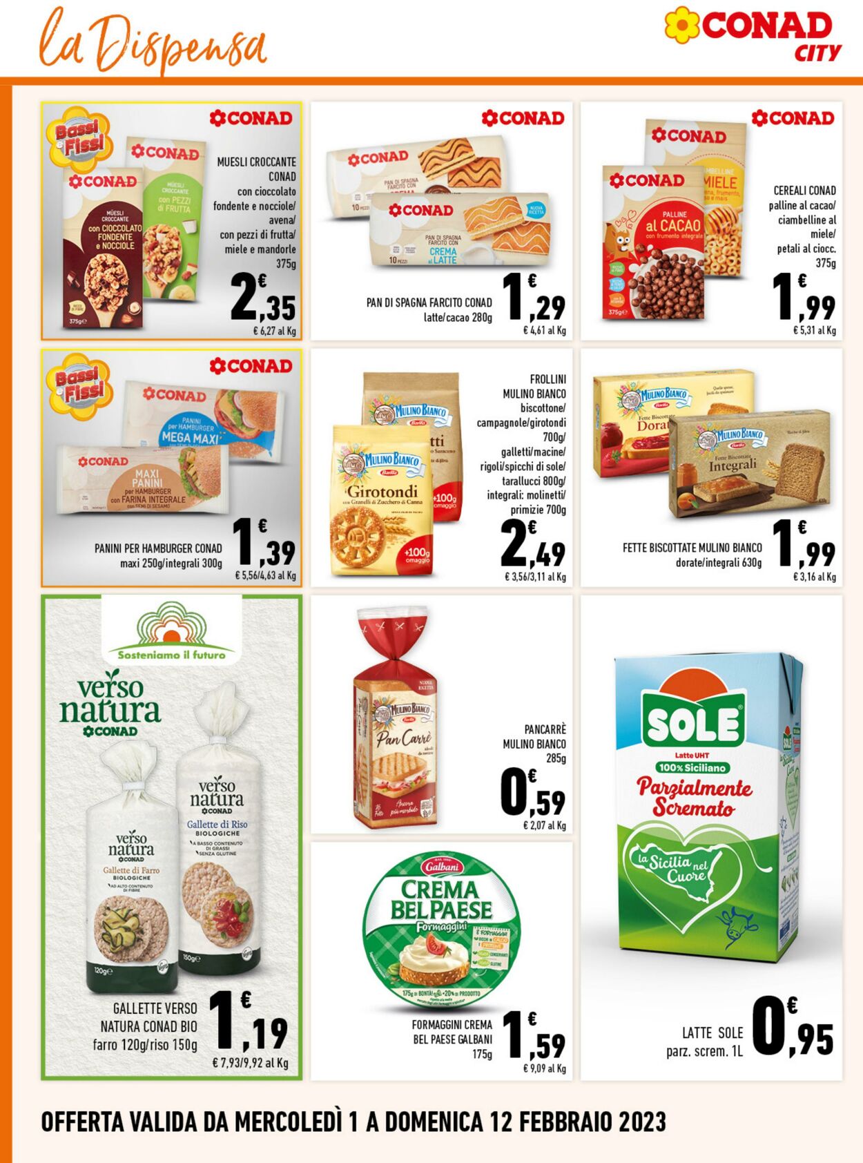 Volantino Conad 01.01.2023 - 12.02.2023