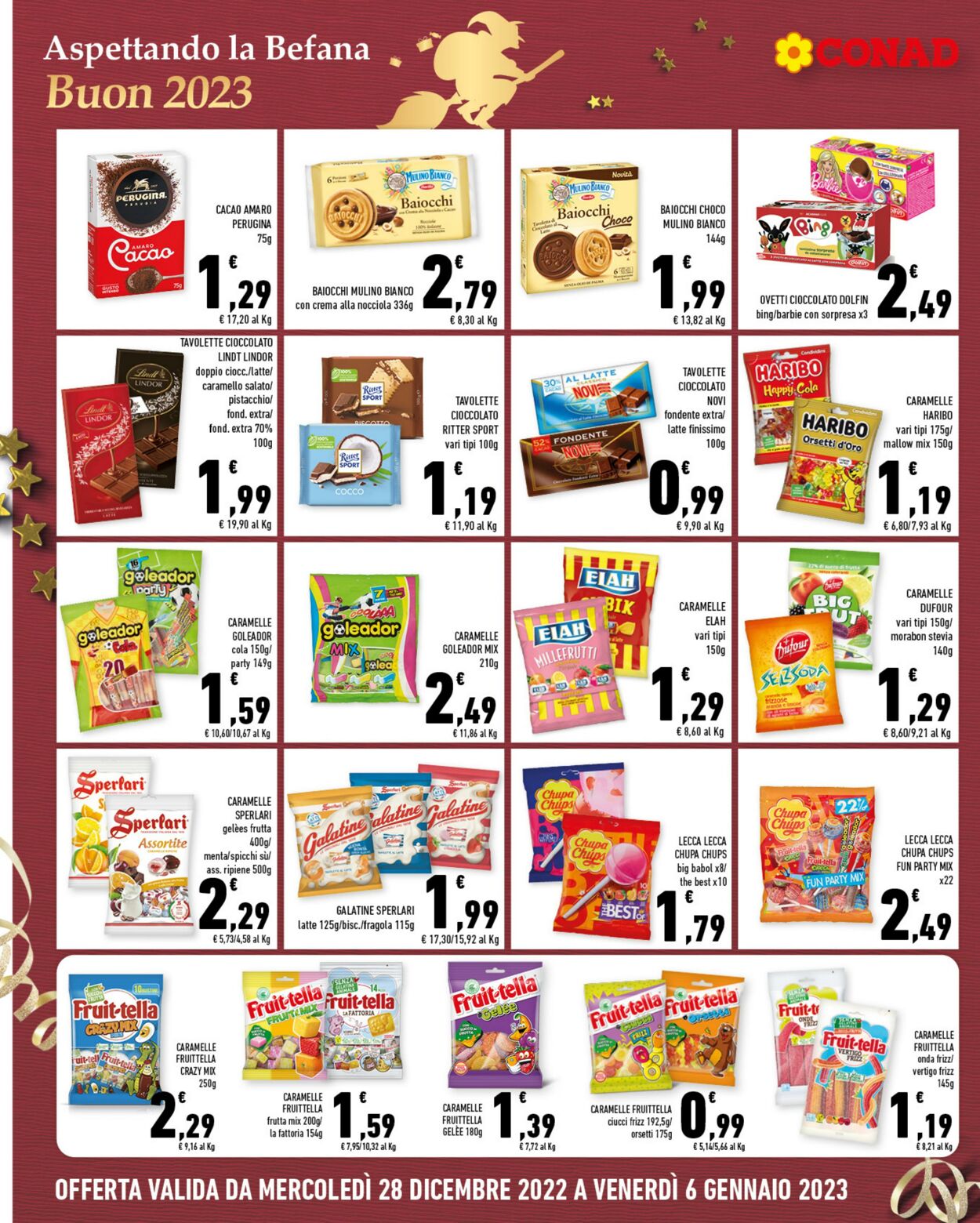 Volantino Conad 28.12.2022 - 06.01.2023