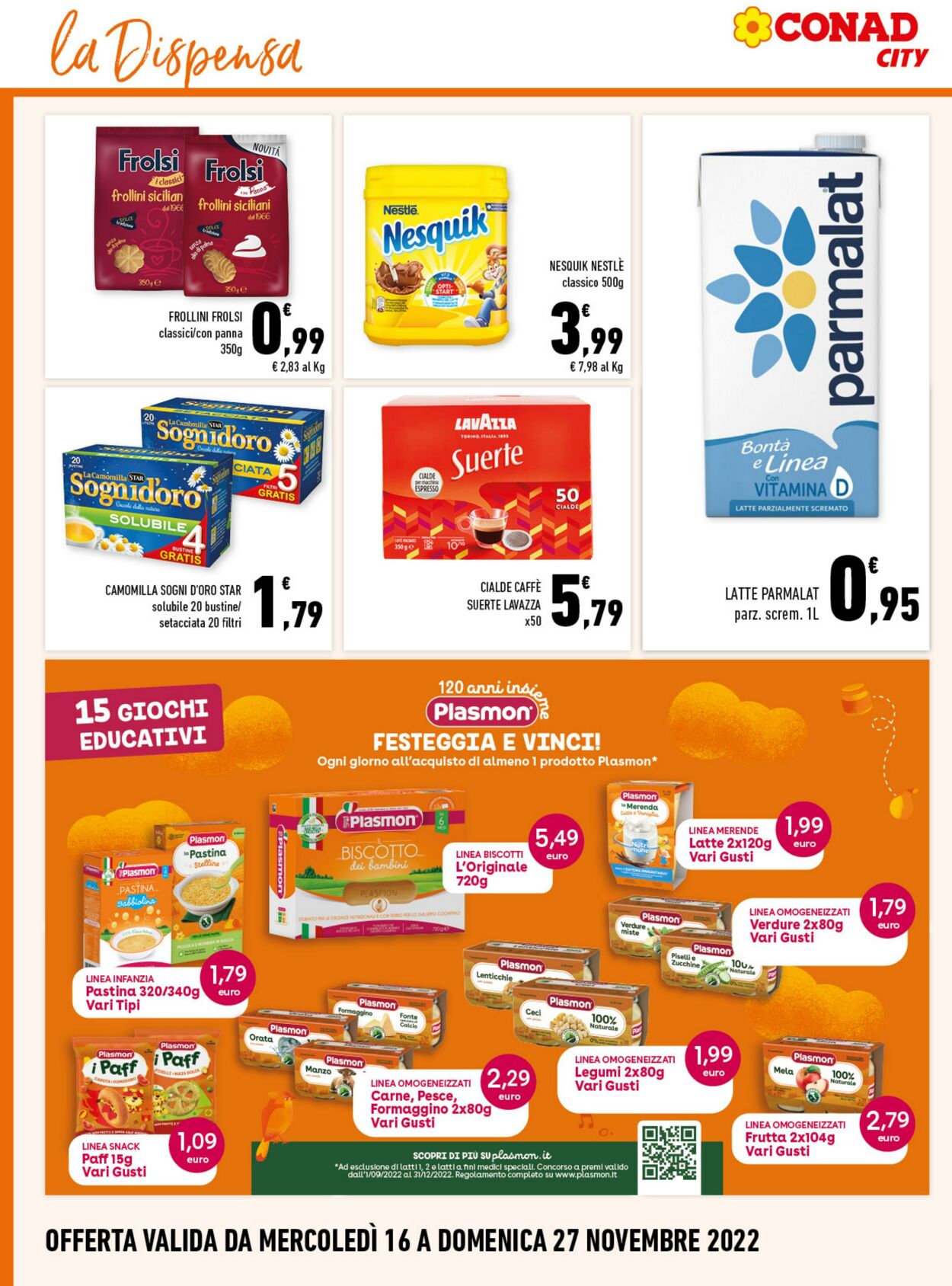 Volantino Conad 16.11.2022 - 27.11.2022