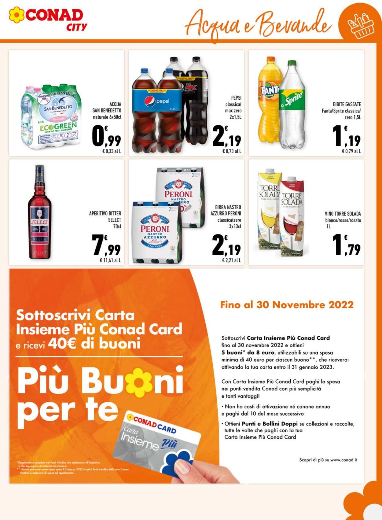 Volantino Conad 16.11.2022 - 27.11.2022