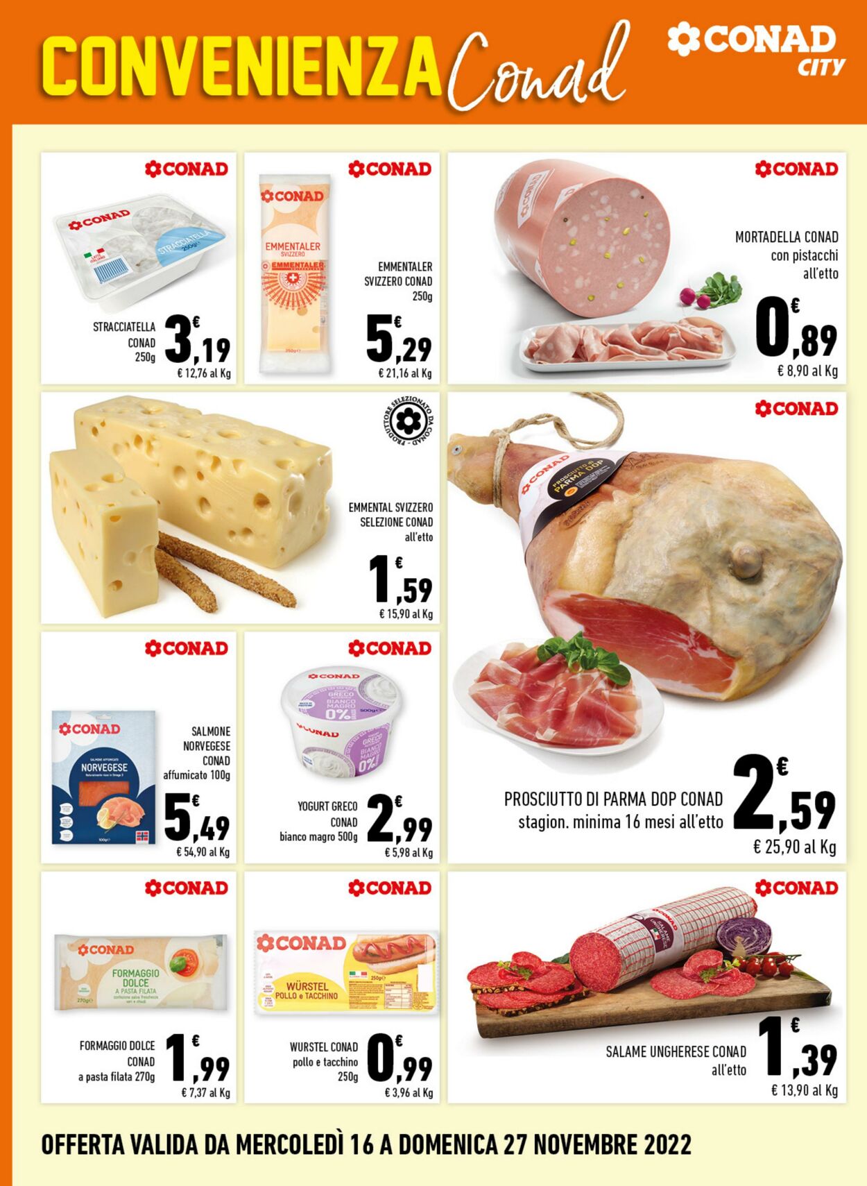 Volantino Conad 16.11.2022 - 27.11.2022