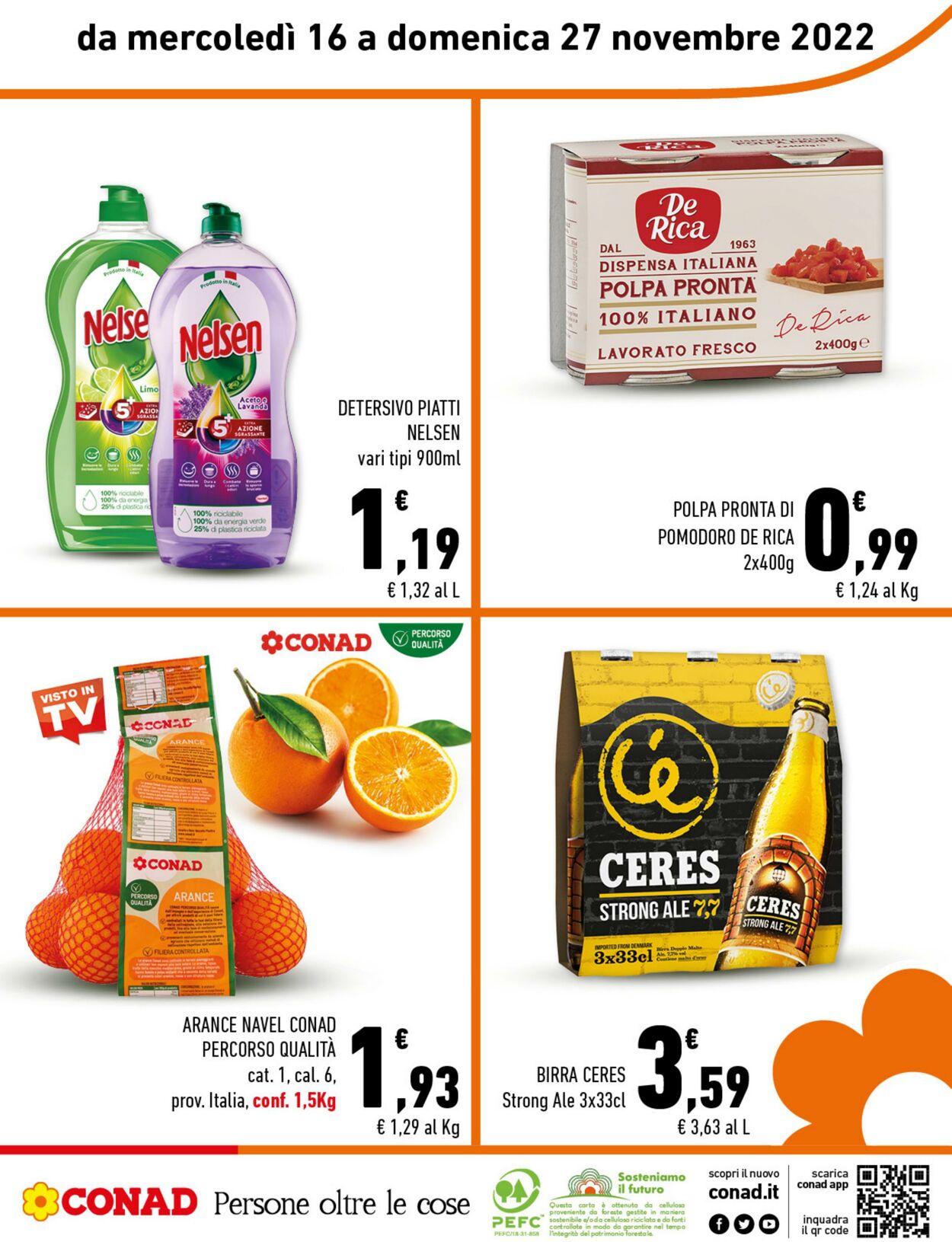 Volantino Conad 16.11.2022 - 27.11.2022