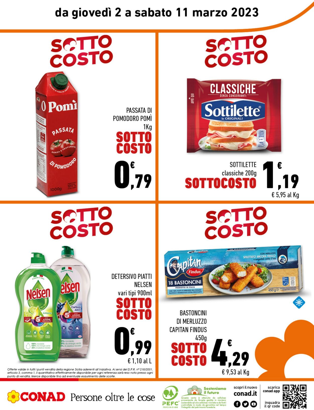 Volantino Conad 02.03.2023 - 12.03.2023