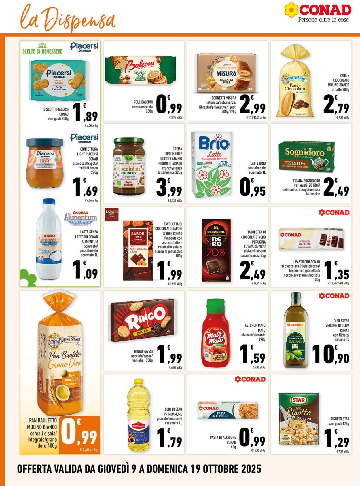 Volantino Conad 08.10.2025 - 08.10.2025
