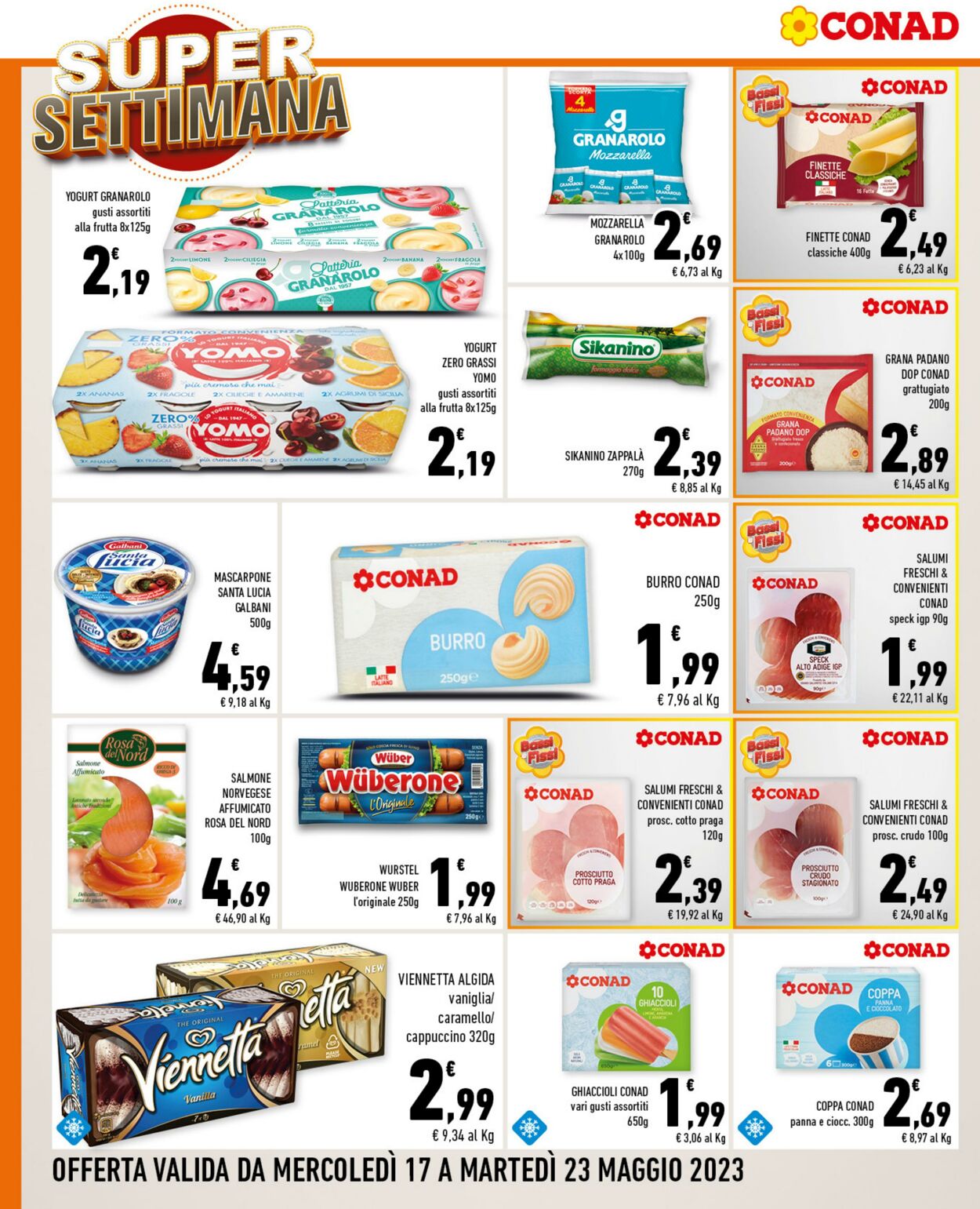 Volantino Conad 17.05.2023 - 23.05.2023