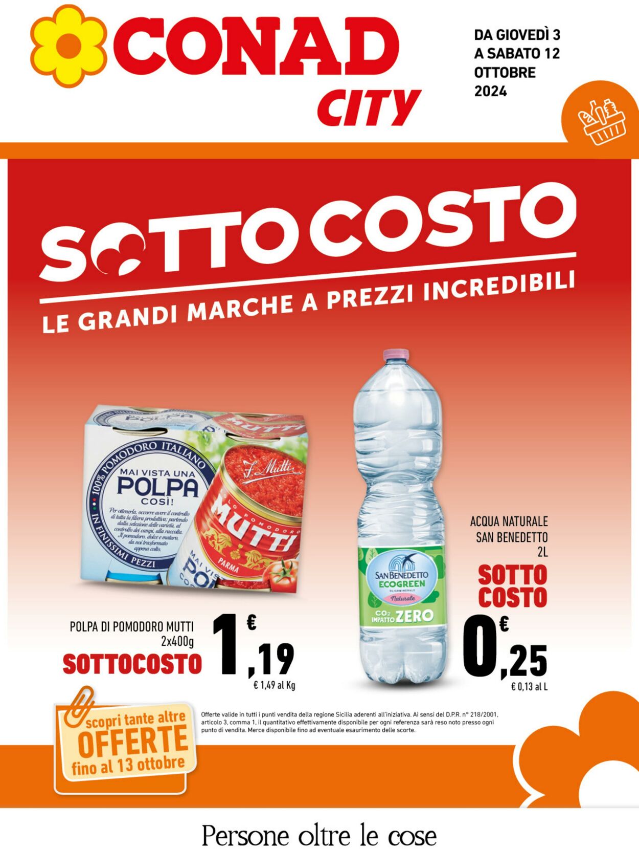 Volantino Conad 03.09.2024 - 12.10.2024