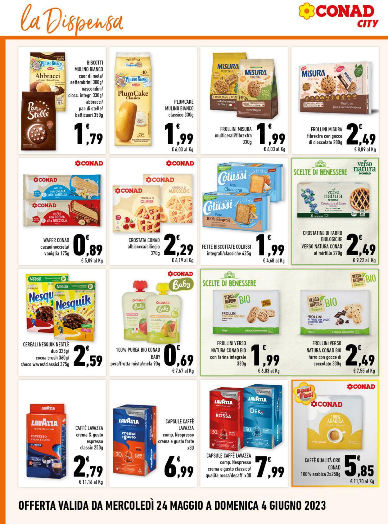 Volantino Conad 24.05.2023 - 04.06.2023