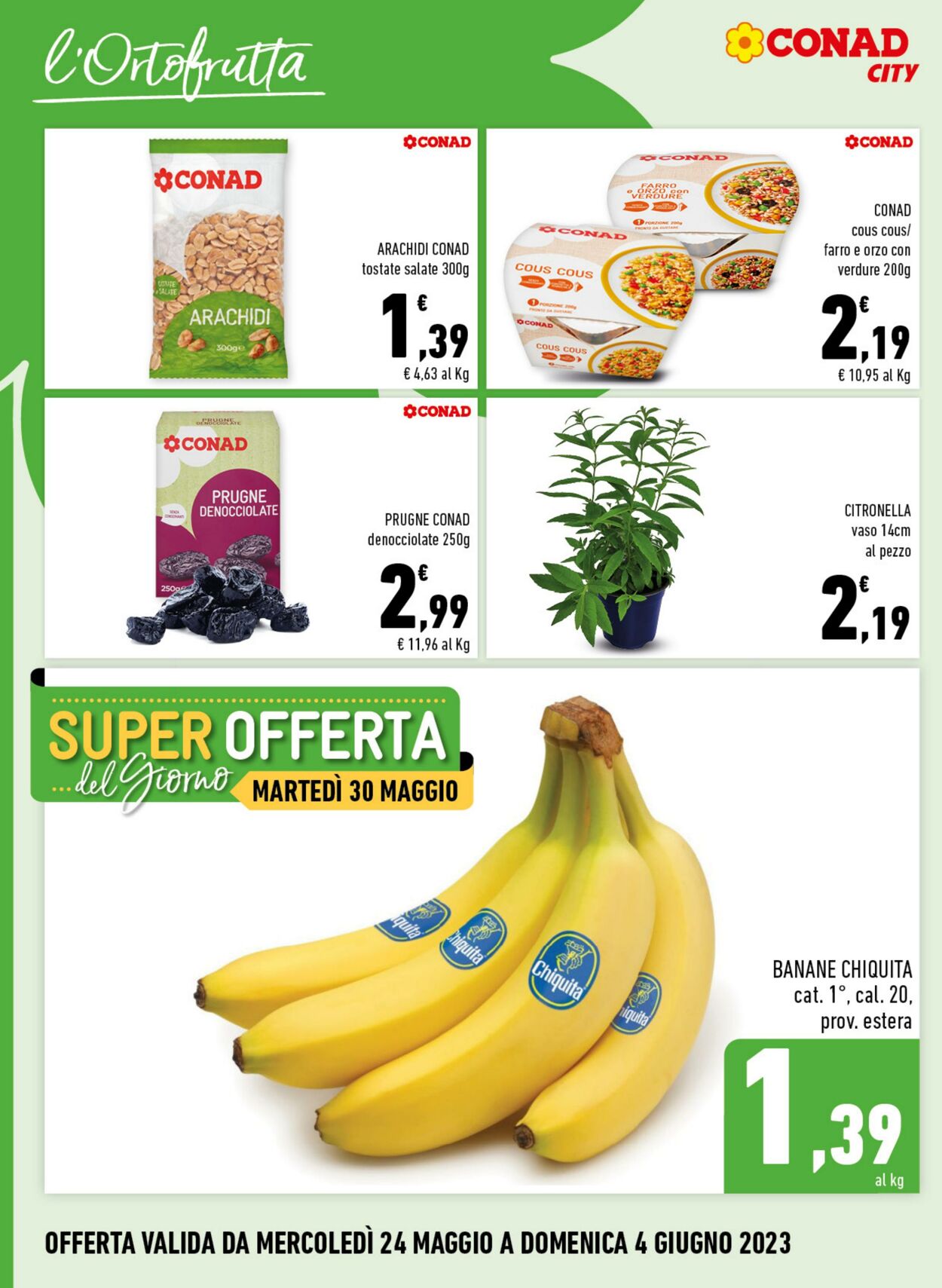 Volantino Conad 24.05.2023 - 04.06.2023