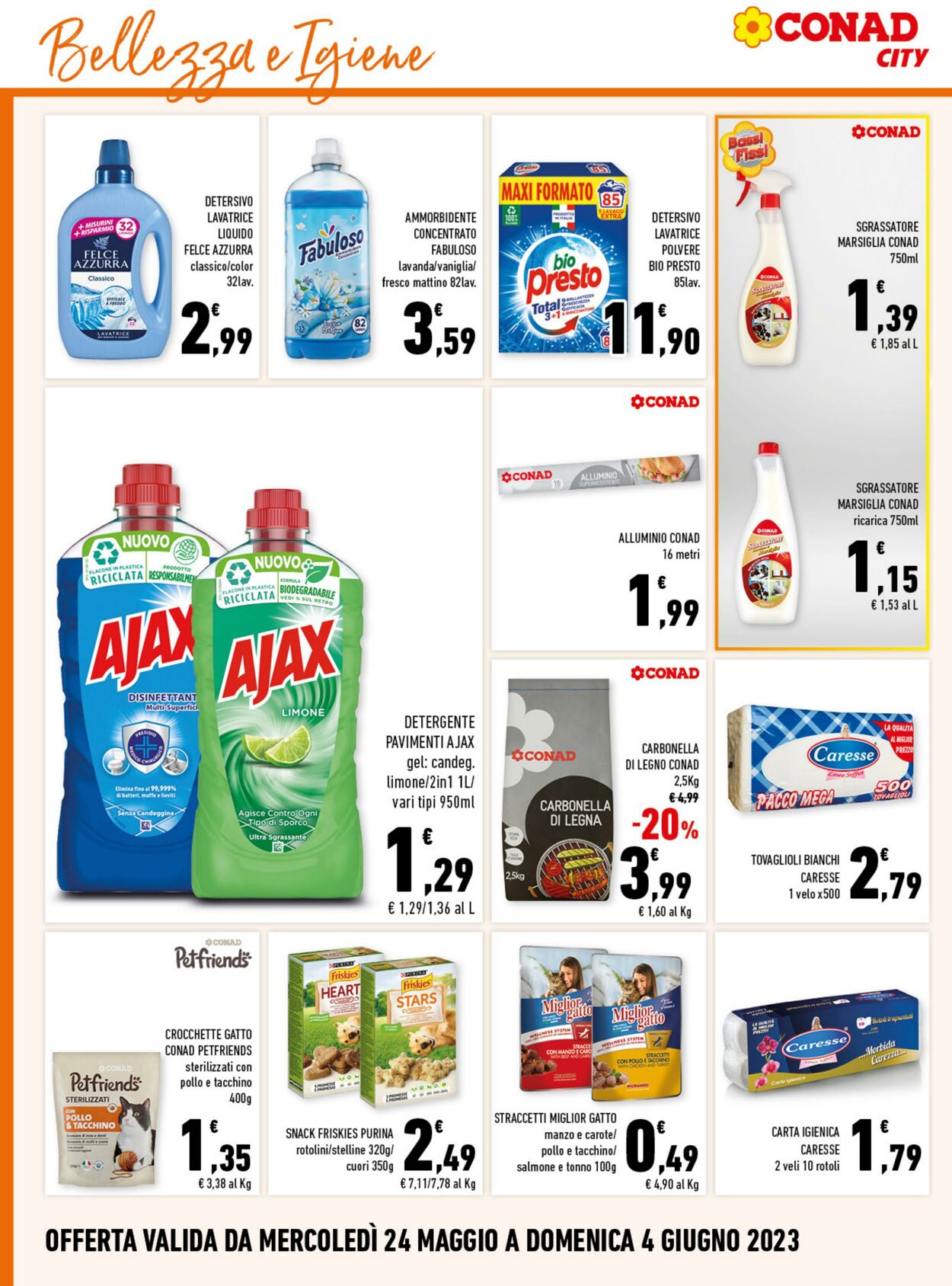 Volantino Conad 24.05.2023 - 04.06.2023