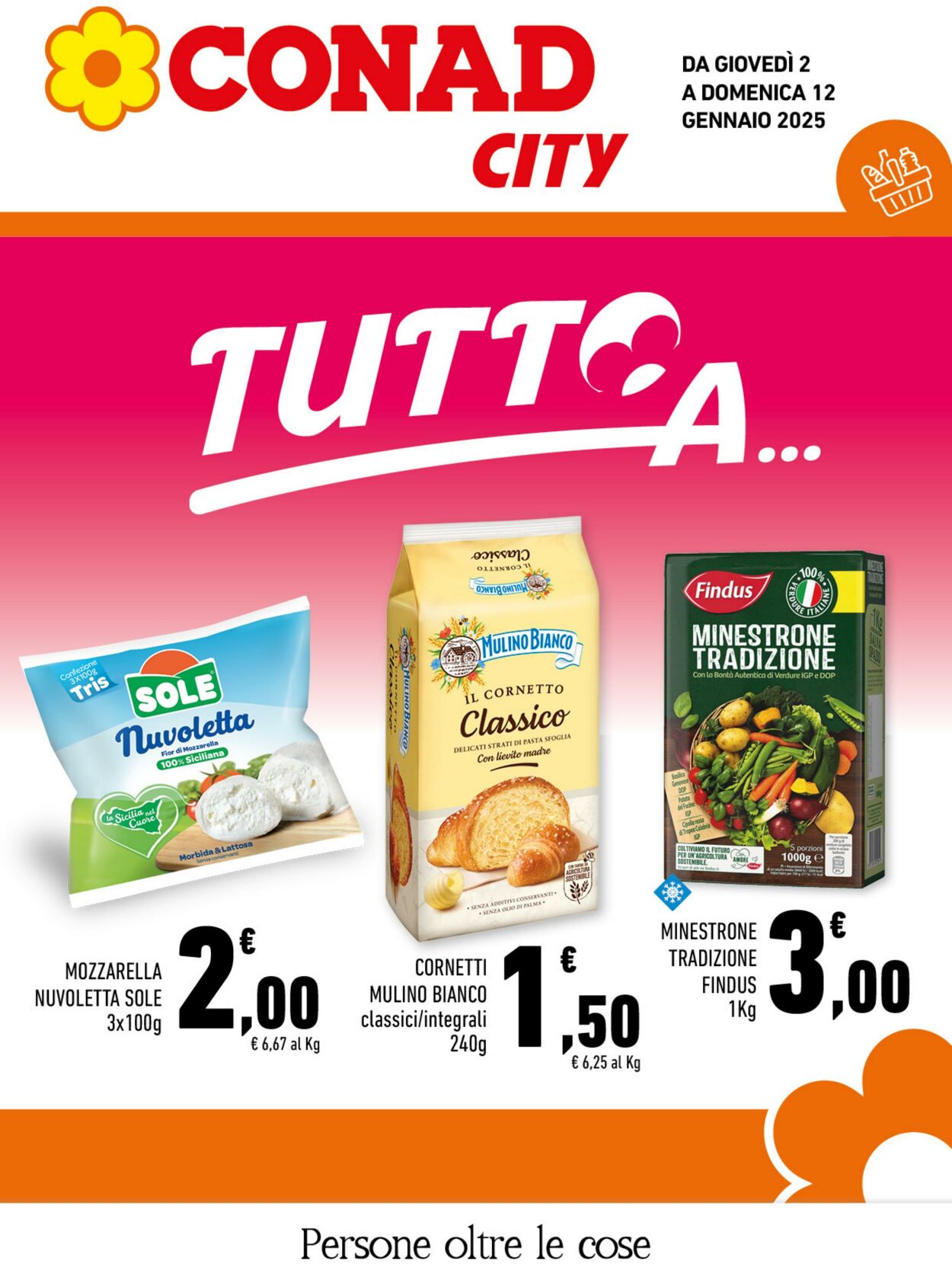 Volantino Conad 02.01.2025 - 12.01.2025