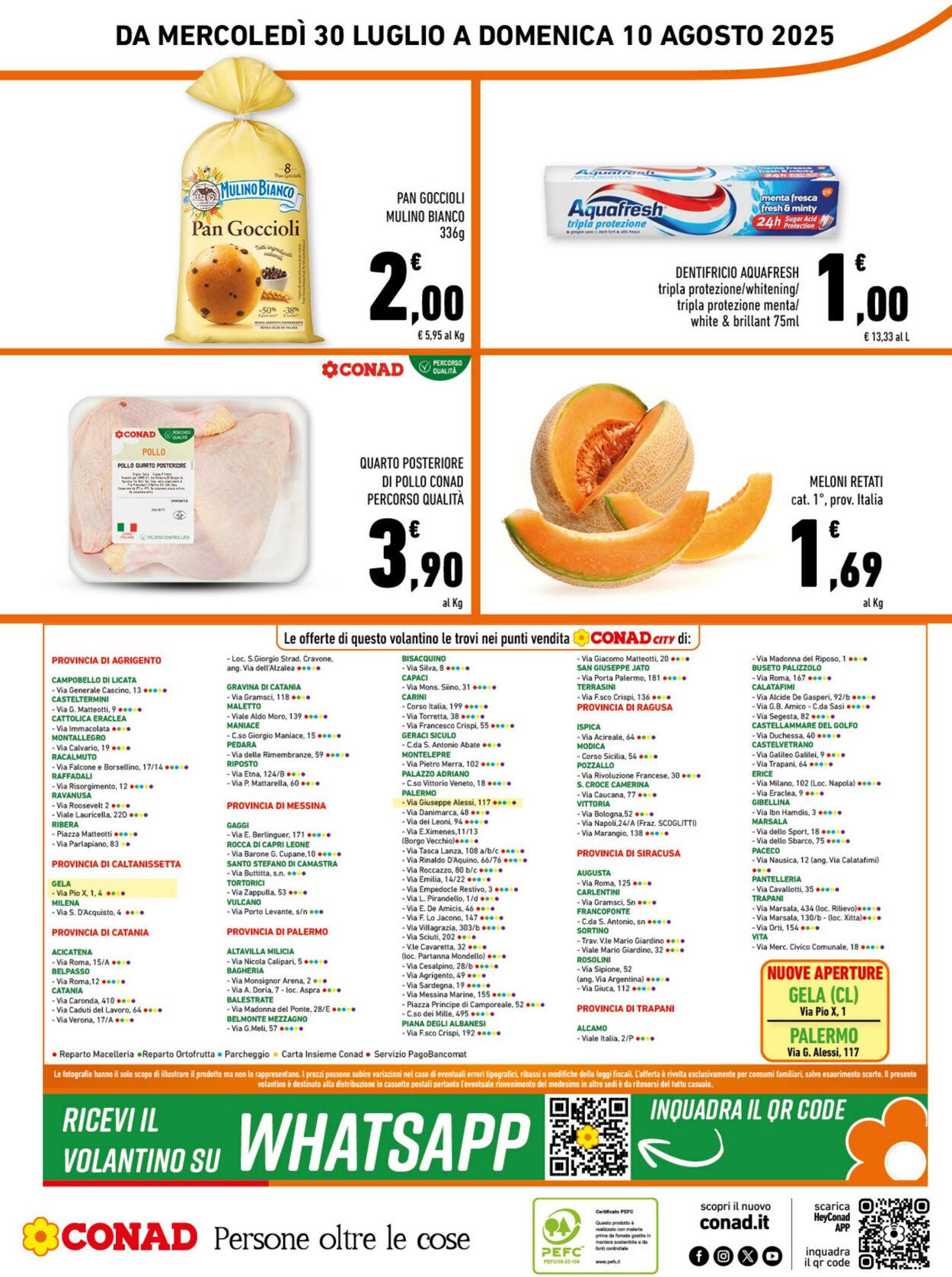 Volantino Conad 06.08.2025 - 06.08.2025