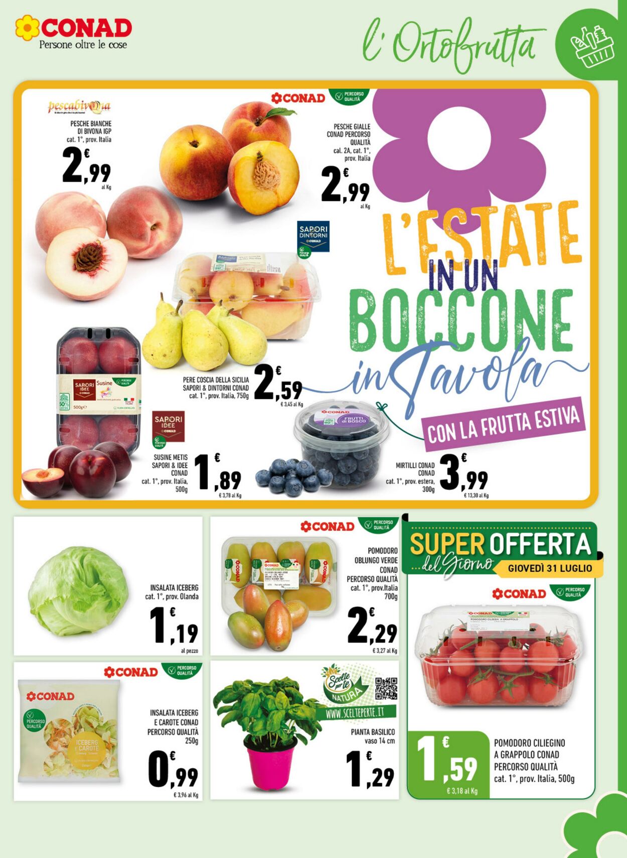 Volantino Conad 05.08.2025 - 05.08.2025