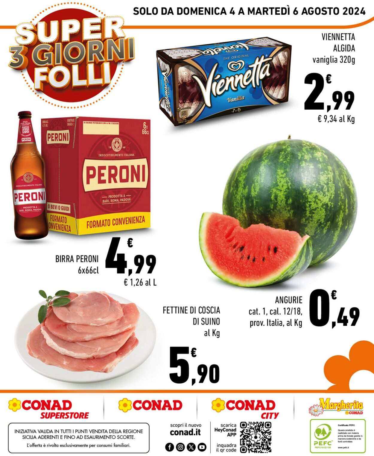 Volantino Conad 31.07.2024 - 06.08.2024