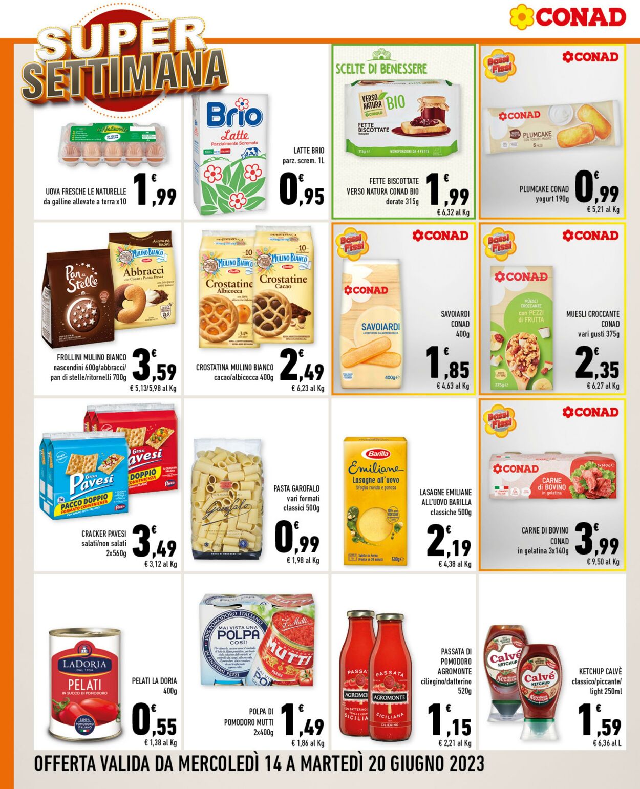 Volantino Conad 14.06.2023 - 20.06.2023