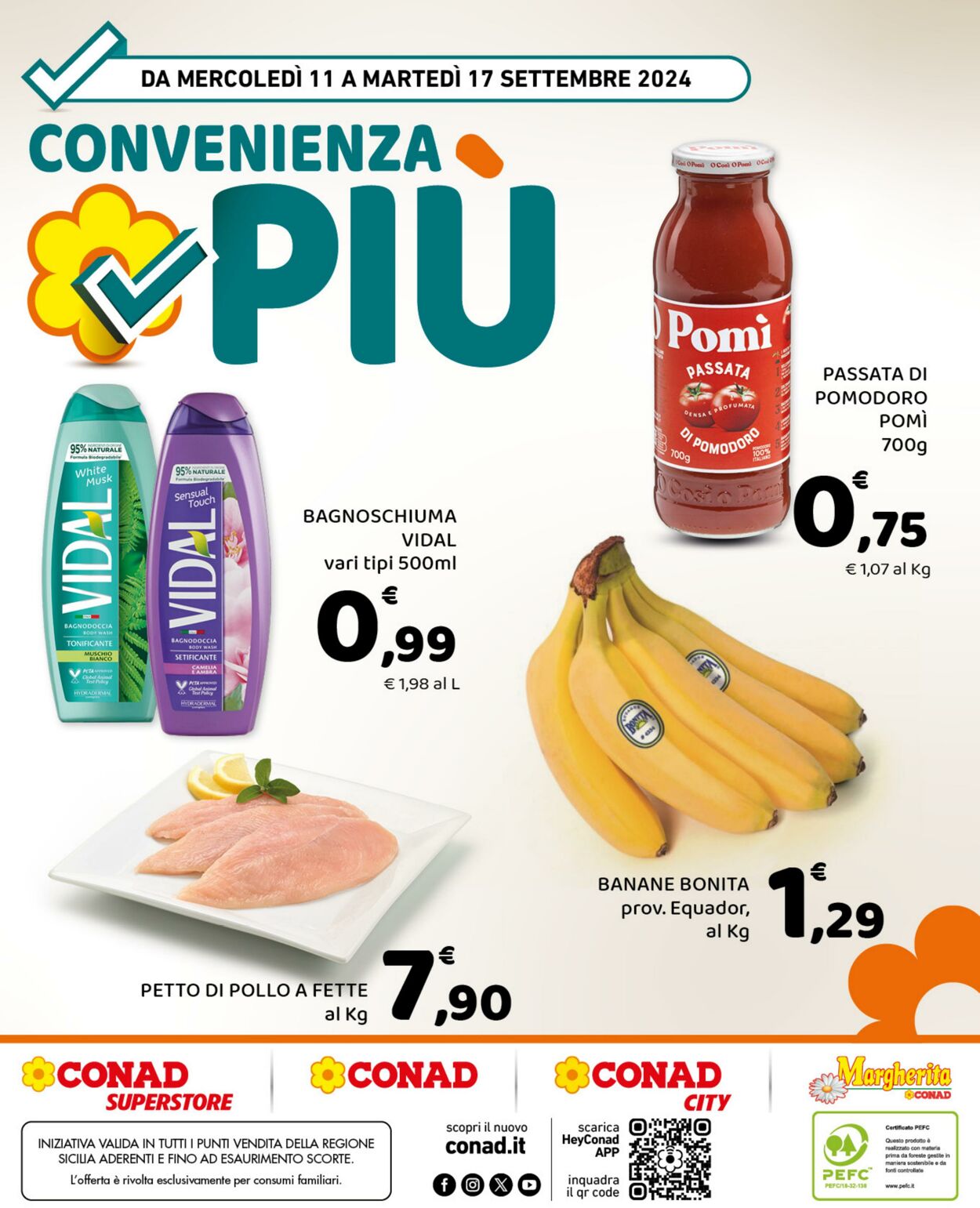 Volantino Conad 11.09.2024 - 17.09.2024