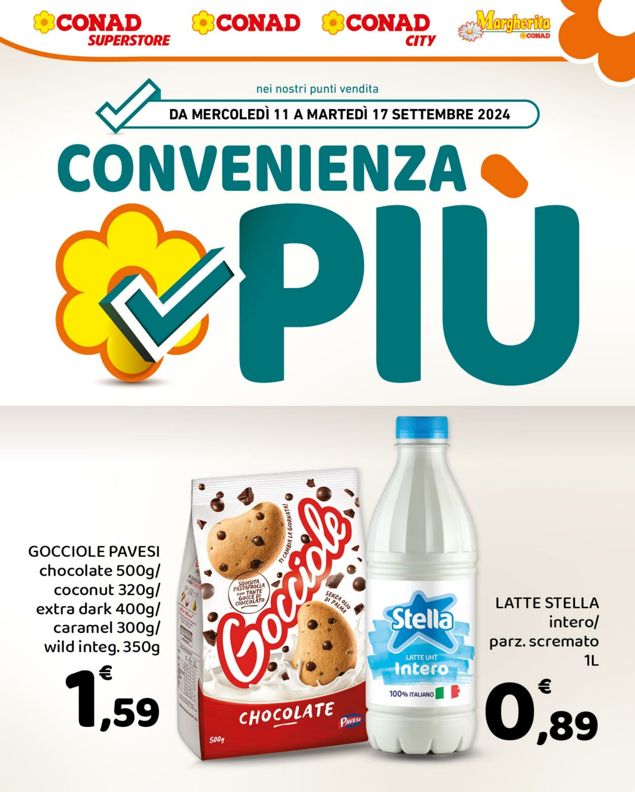 Volantino Conad 11.09.2024 - 17.09.2024