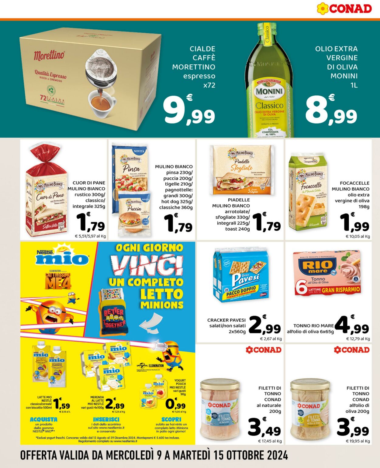 Volantino Conad 09.10.2024 - 15.10.2024