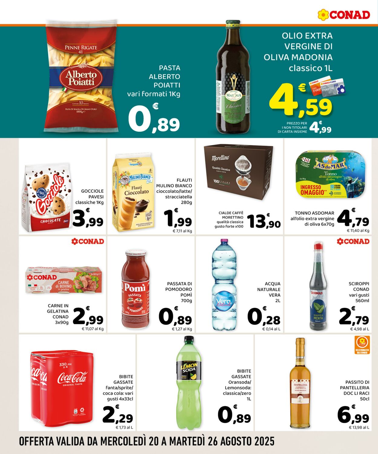 Volantino Conad 23.08.2025 - 23.08.2025