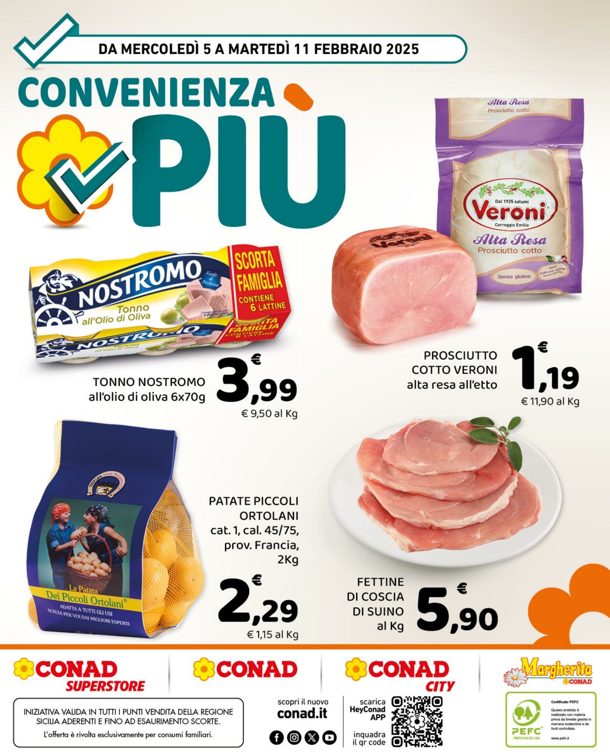 Volantino Conad 05.02.2025 - 11.02.2025