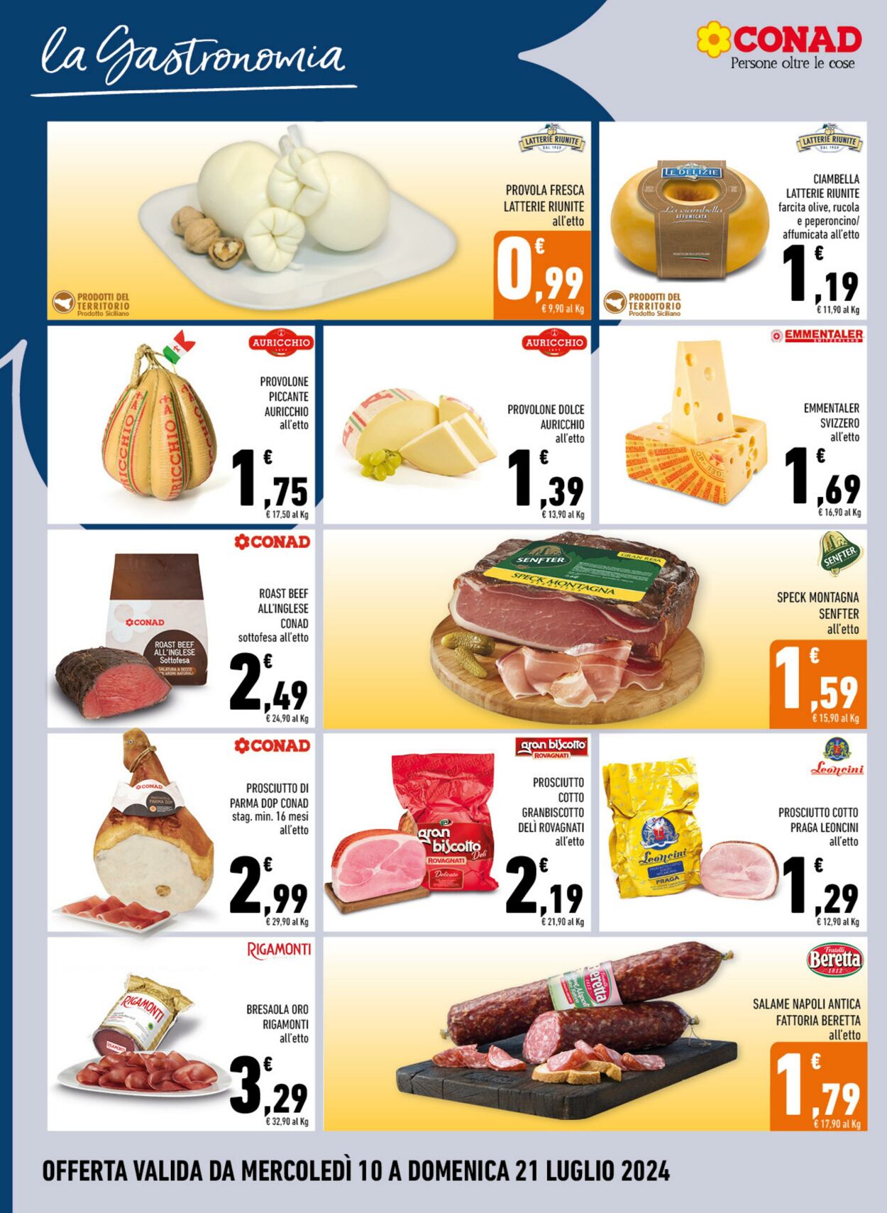 Volantino Conad 10.07.2024 - 21.07.2024