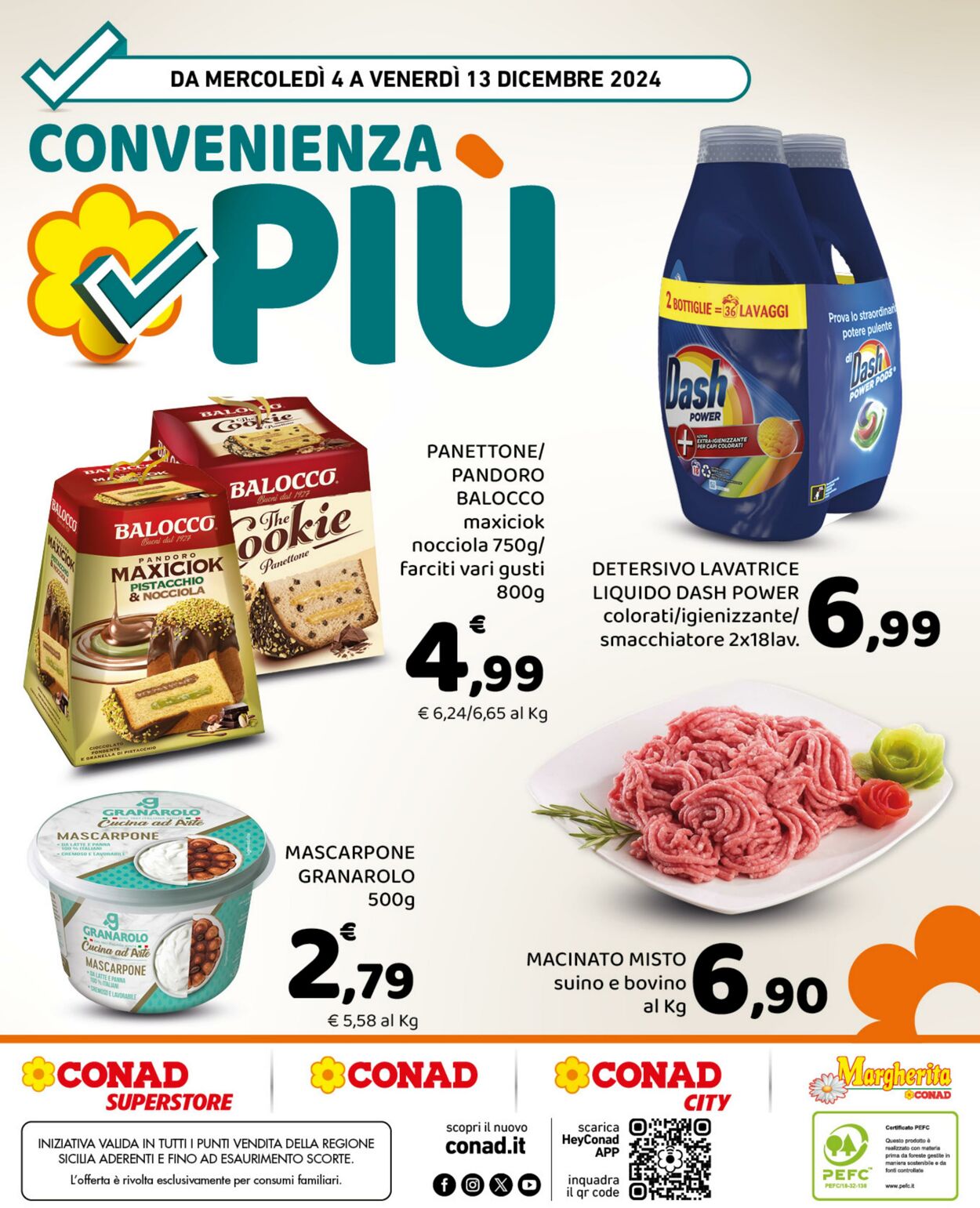 Volantino Conad 04.12.2024 - 13.12.2024