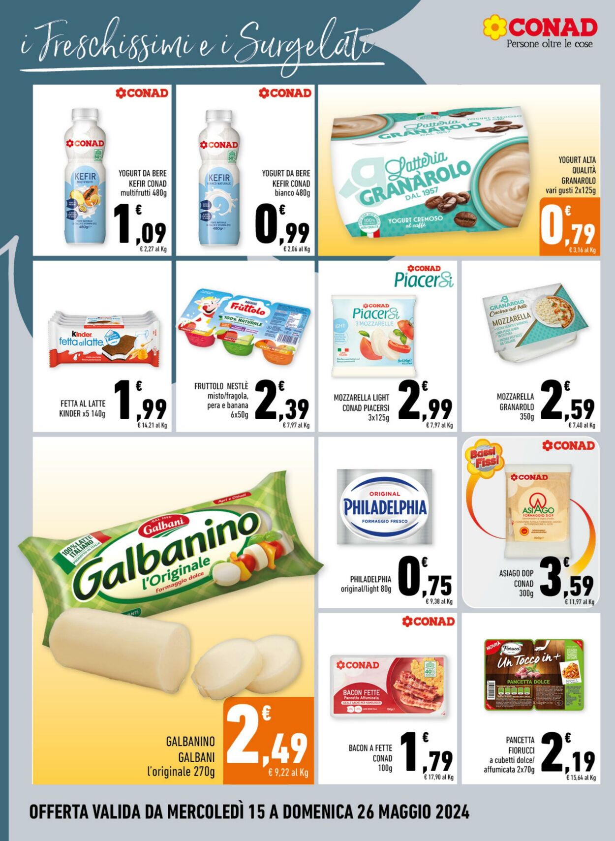 Volantino Conad 15.05.2024 - 26.05.2024