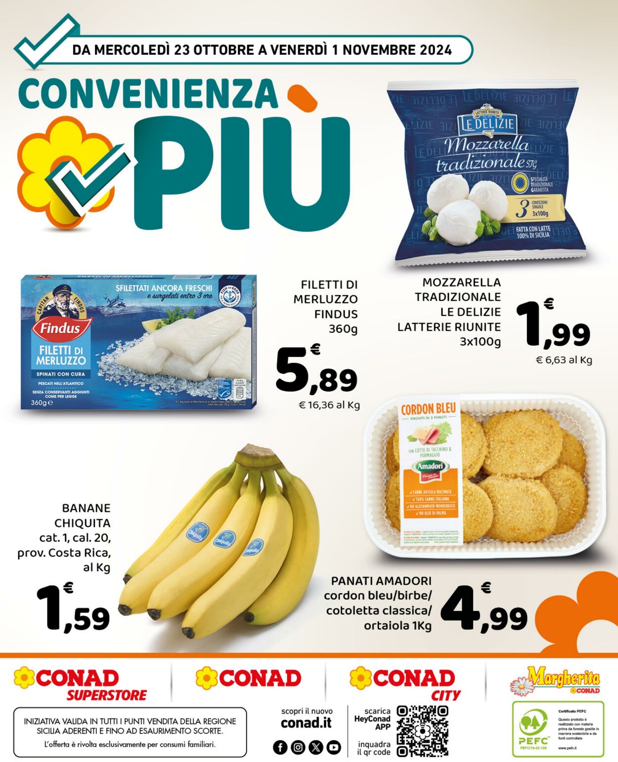 Volantino Conad 23.10.2024 - 01.11.2024