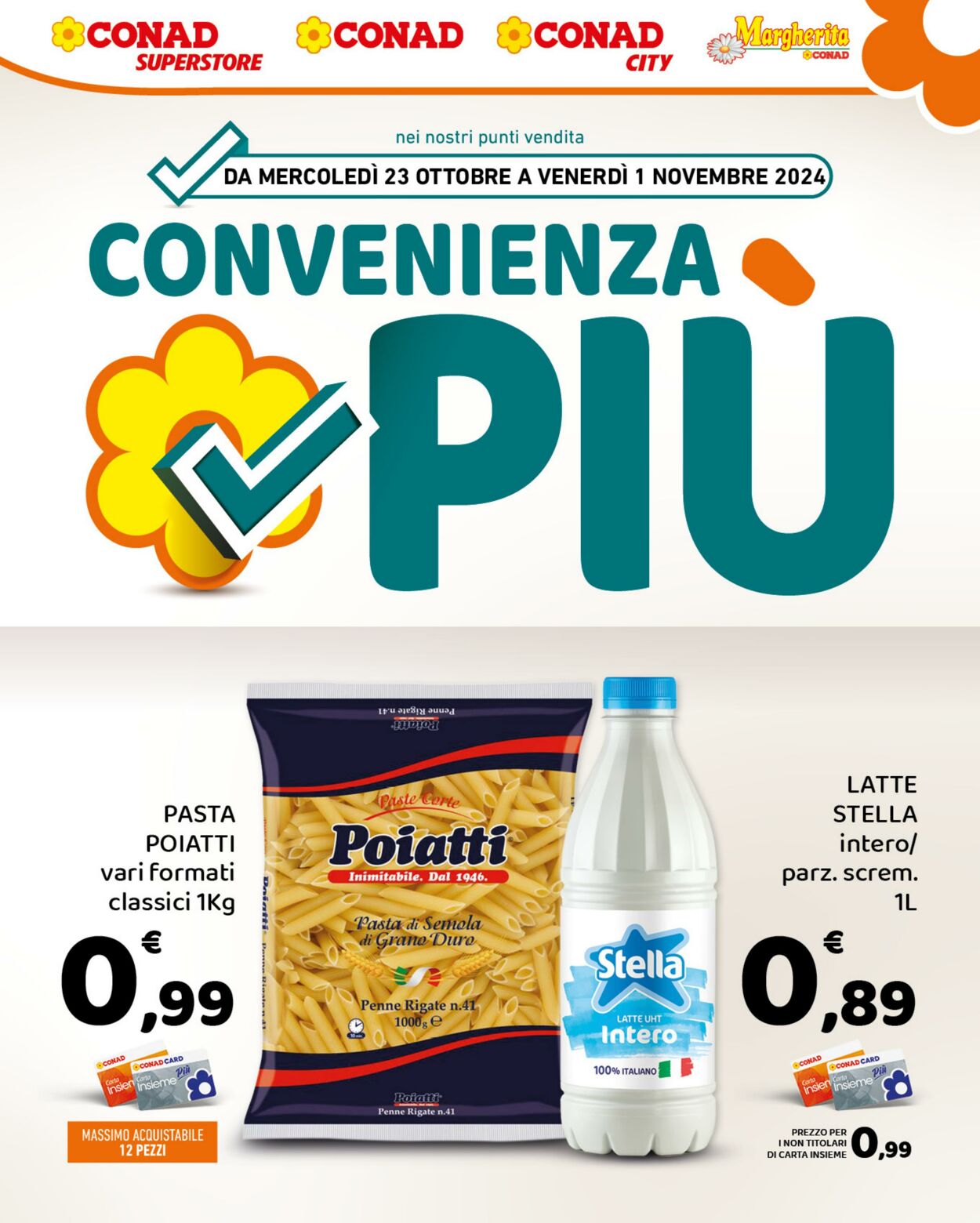 Volantino Conad 23.10.2024 - 01.11.2024