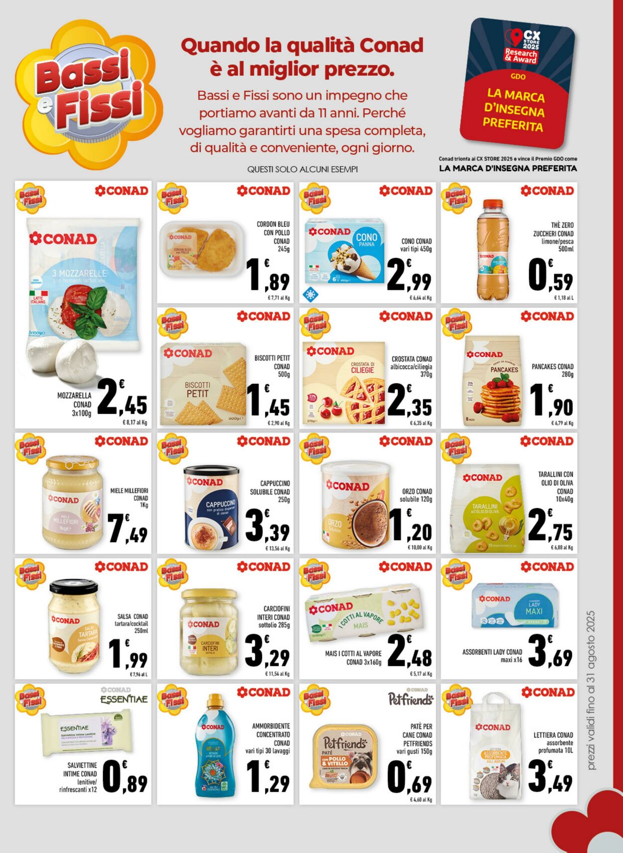 Volantino Conad 10.08.2025 - 10.08.2025