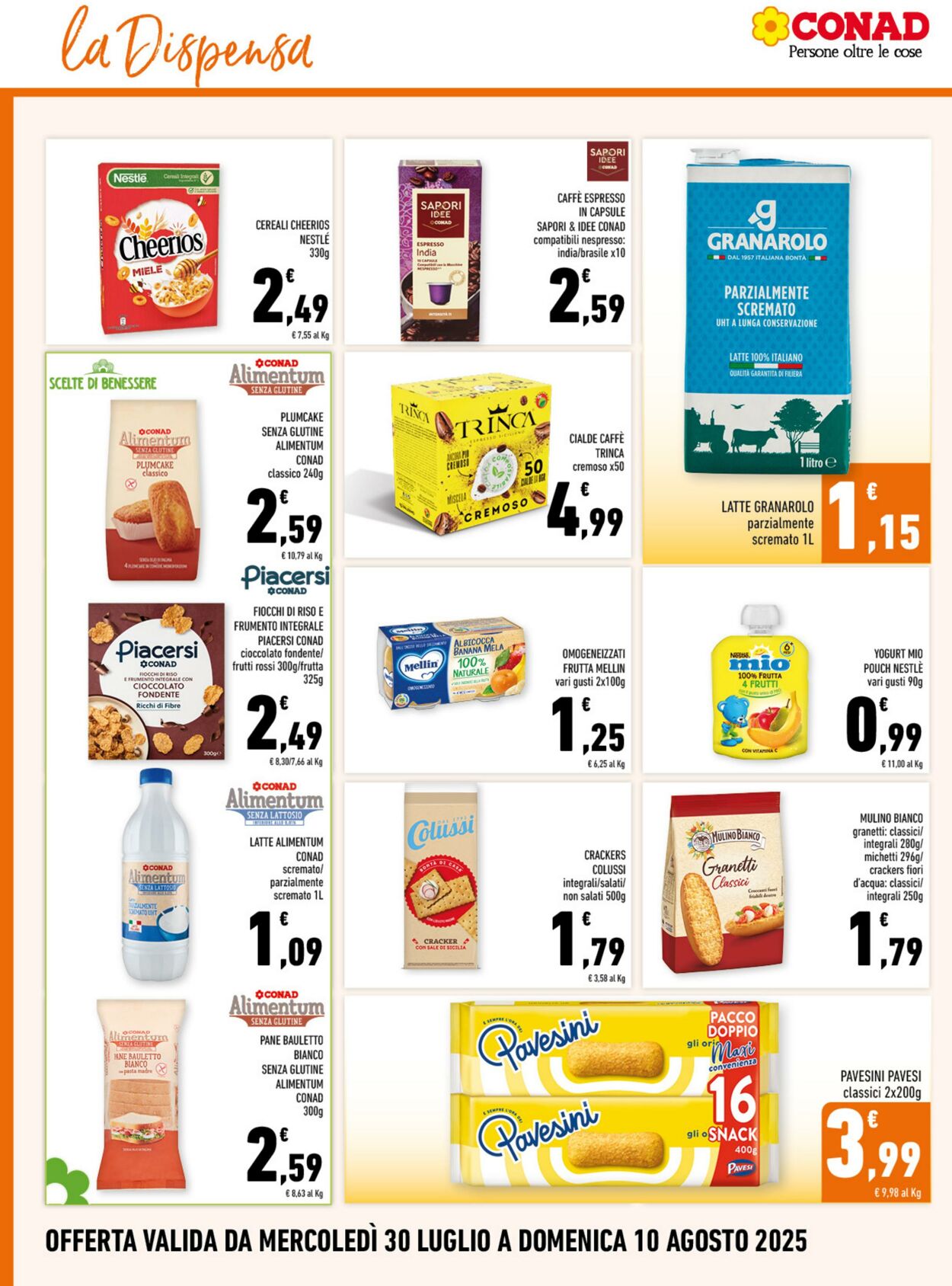 Volantino Conad 10.08.2025 - 10.08.2025