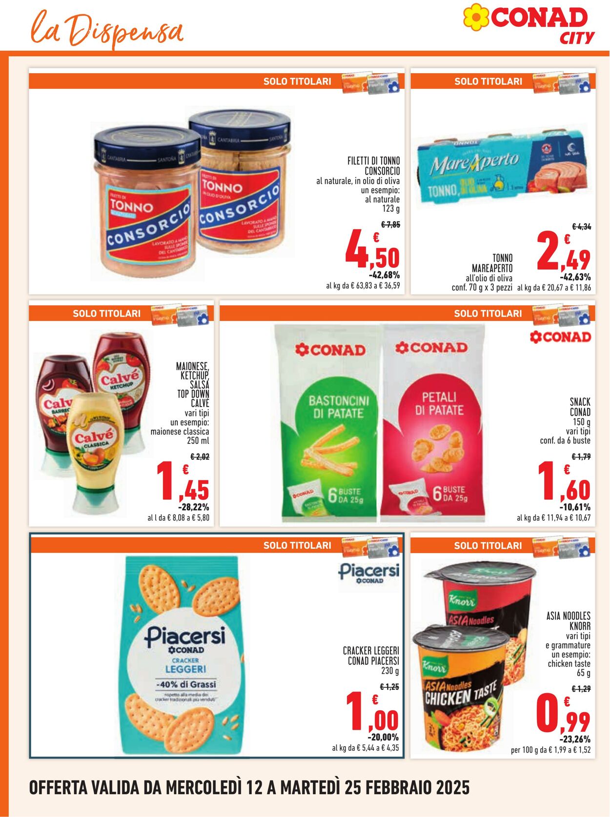 Volantino Conad 12.02.2025 - 25.02.2025