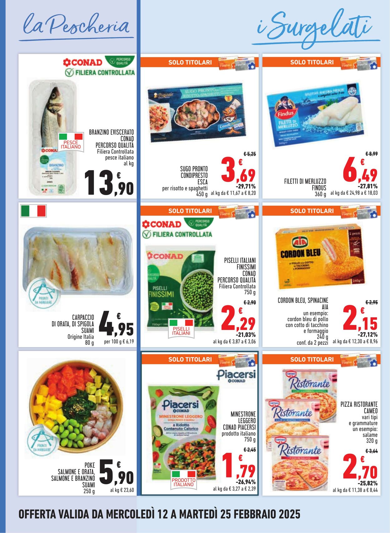 Volantino Conad 12.02.2025 - 25.02.2025