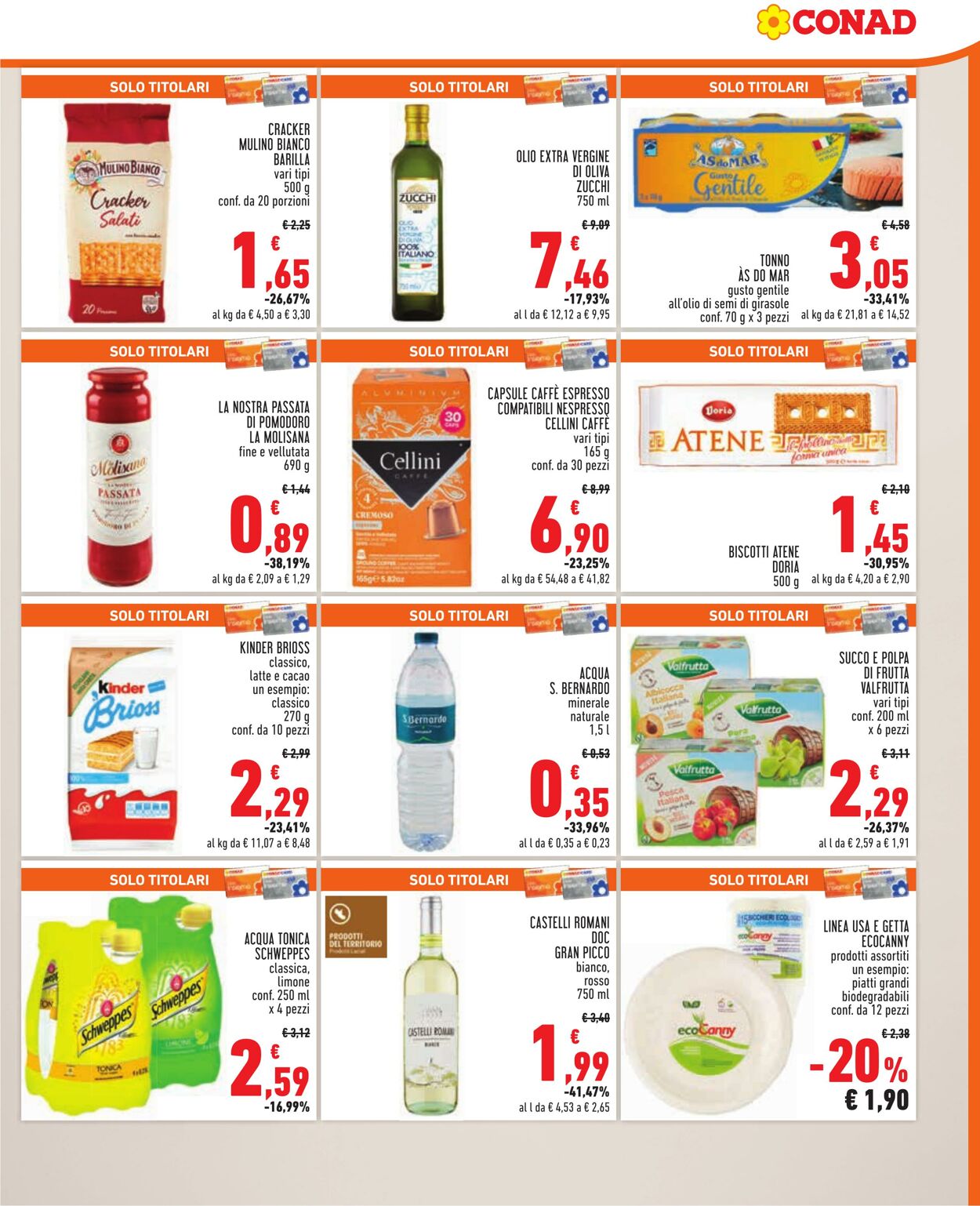 Volantino Conad 25.09.2024 - 02.10.2024