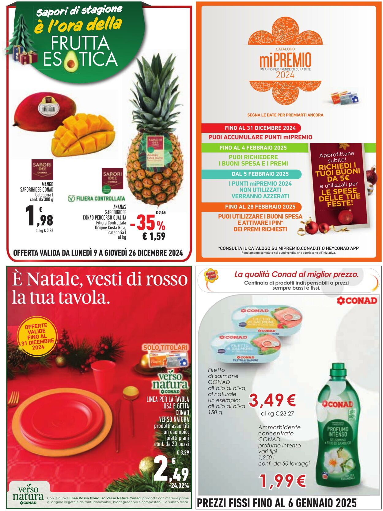 Volantino Conad 09.12.2024 - 26.12.2024