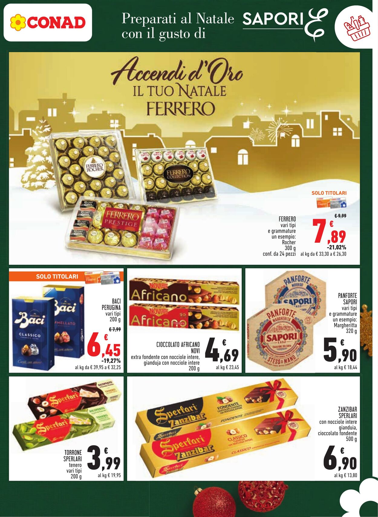 Volantino Conad 27.11.2024 - 08.12.2024