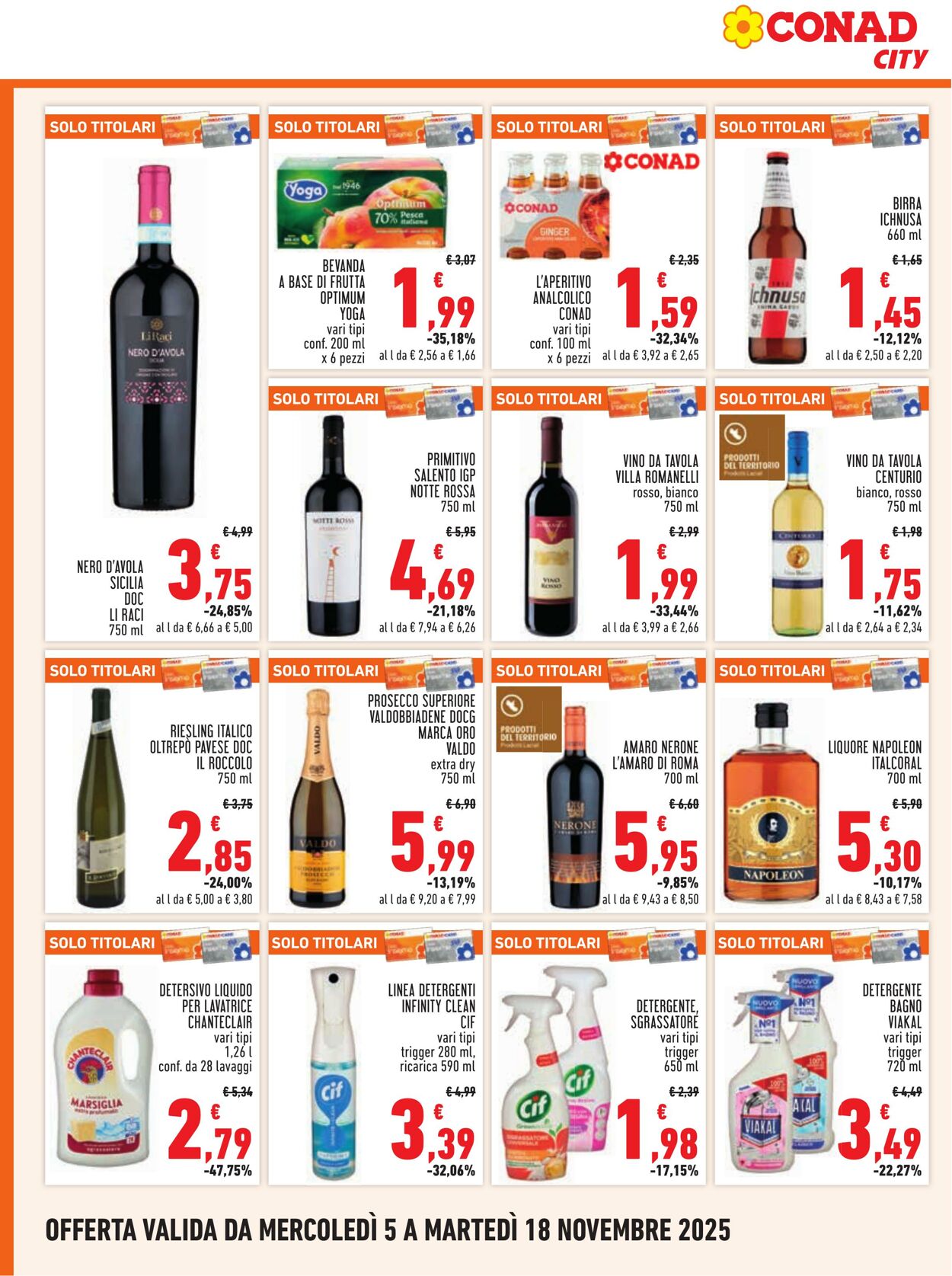Volantino Conad 31.10.2025 - 31.10.2025