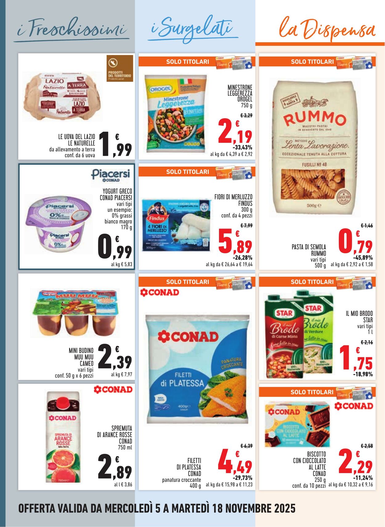 Volantino Conad 31.10.2025 - 31.10.2025
