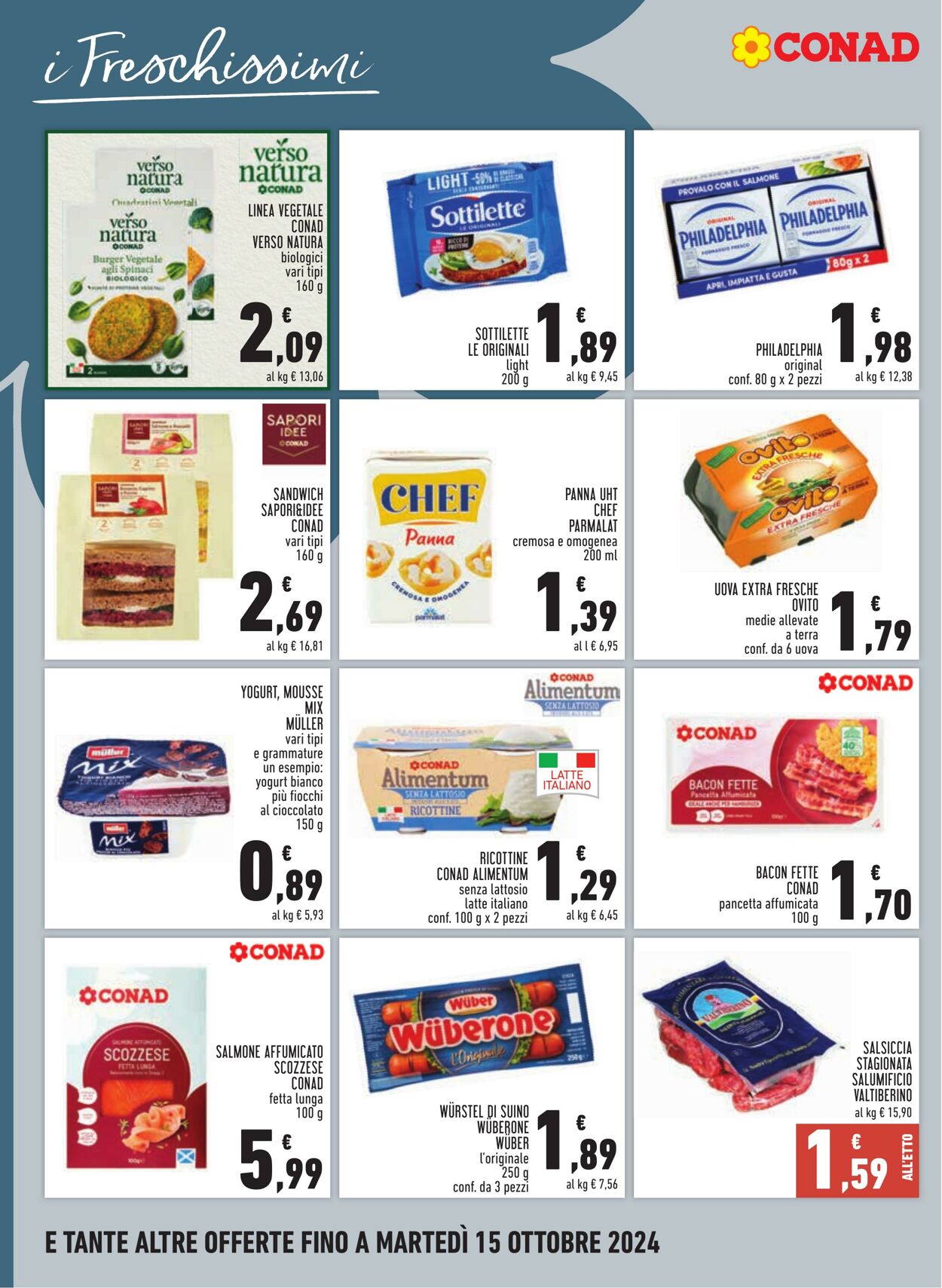 Volantino Conad 03.10.2024 - 15.10.2024