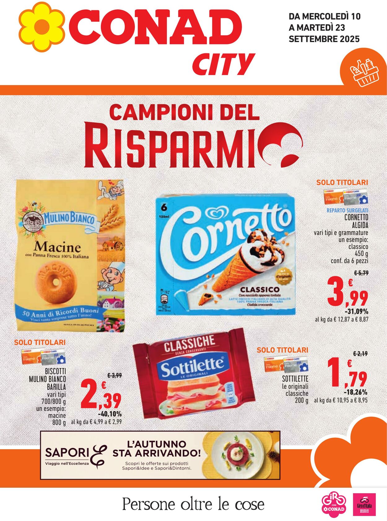 Volantino Conad 08.09.2025 - 08.09.2025