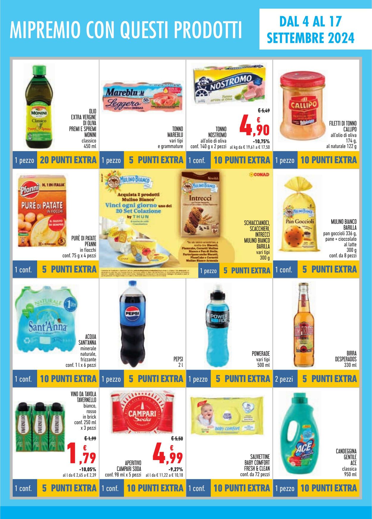 Volantino Conad 04.09.2024 - 01.10.2024