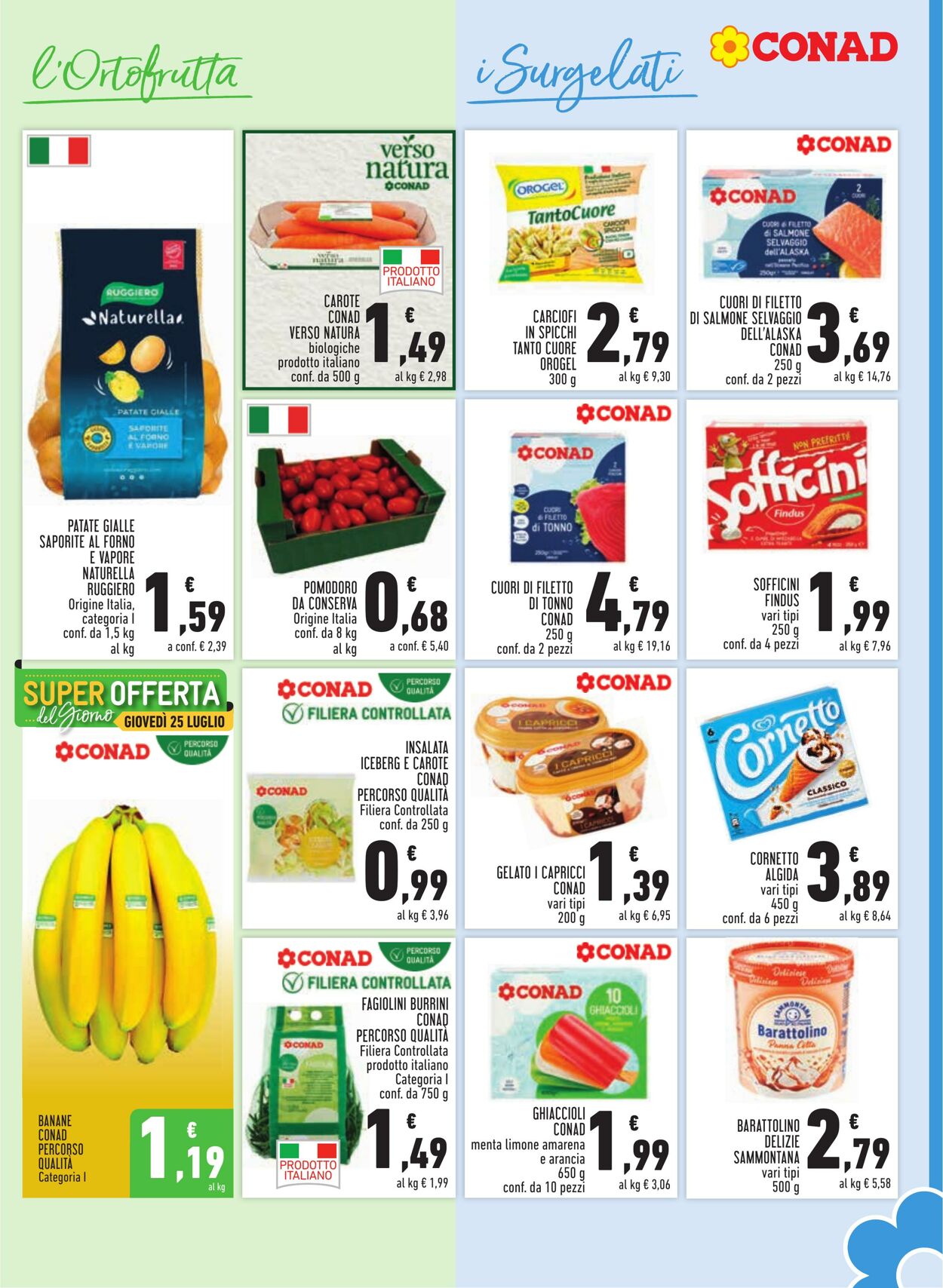 Volantino Conad 24.07.2024 - 06.08.2024