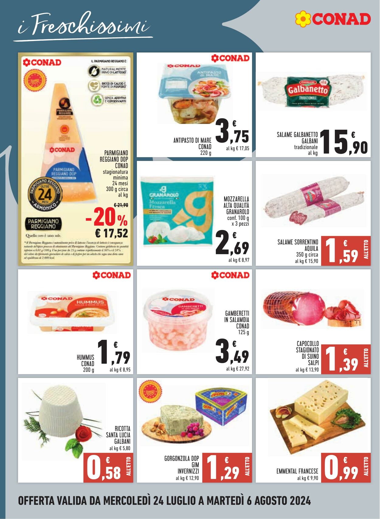 Volantino Conad 24.07.2024 - 06.08.2024