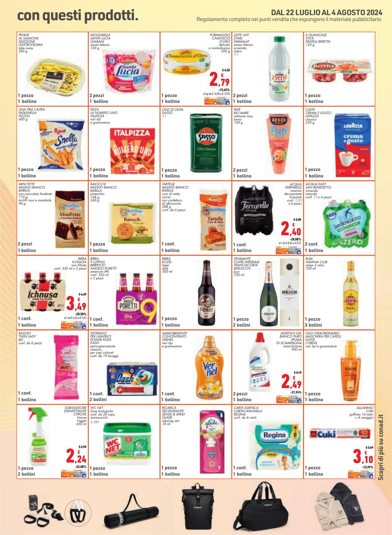 Volantino Conad 24.07.2024 - 06.08.2024