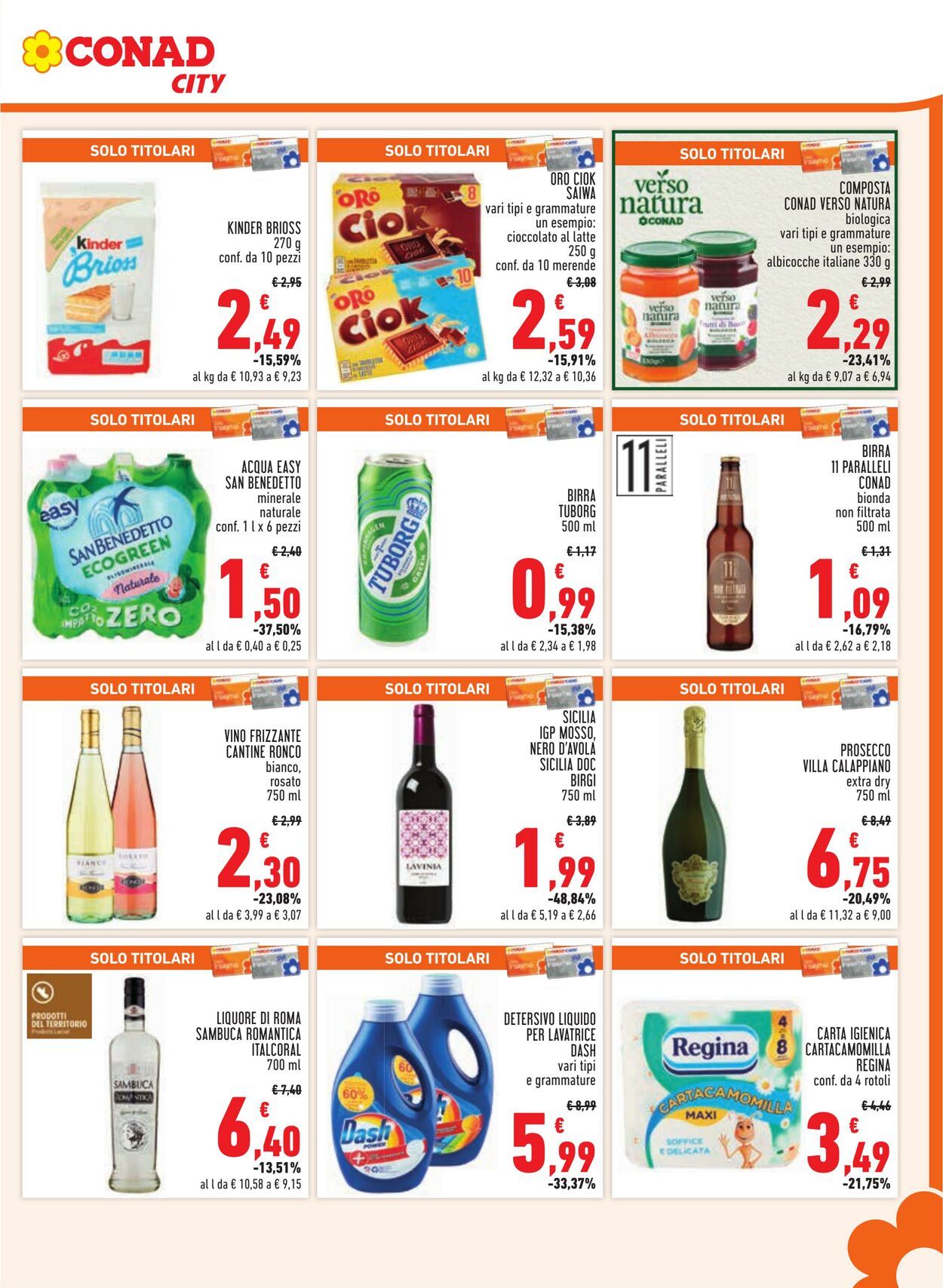 Volantino Conad 03.01.2025 - 15.01.2025