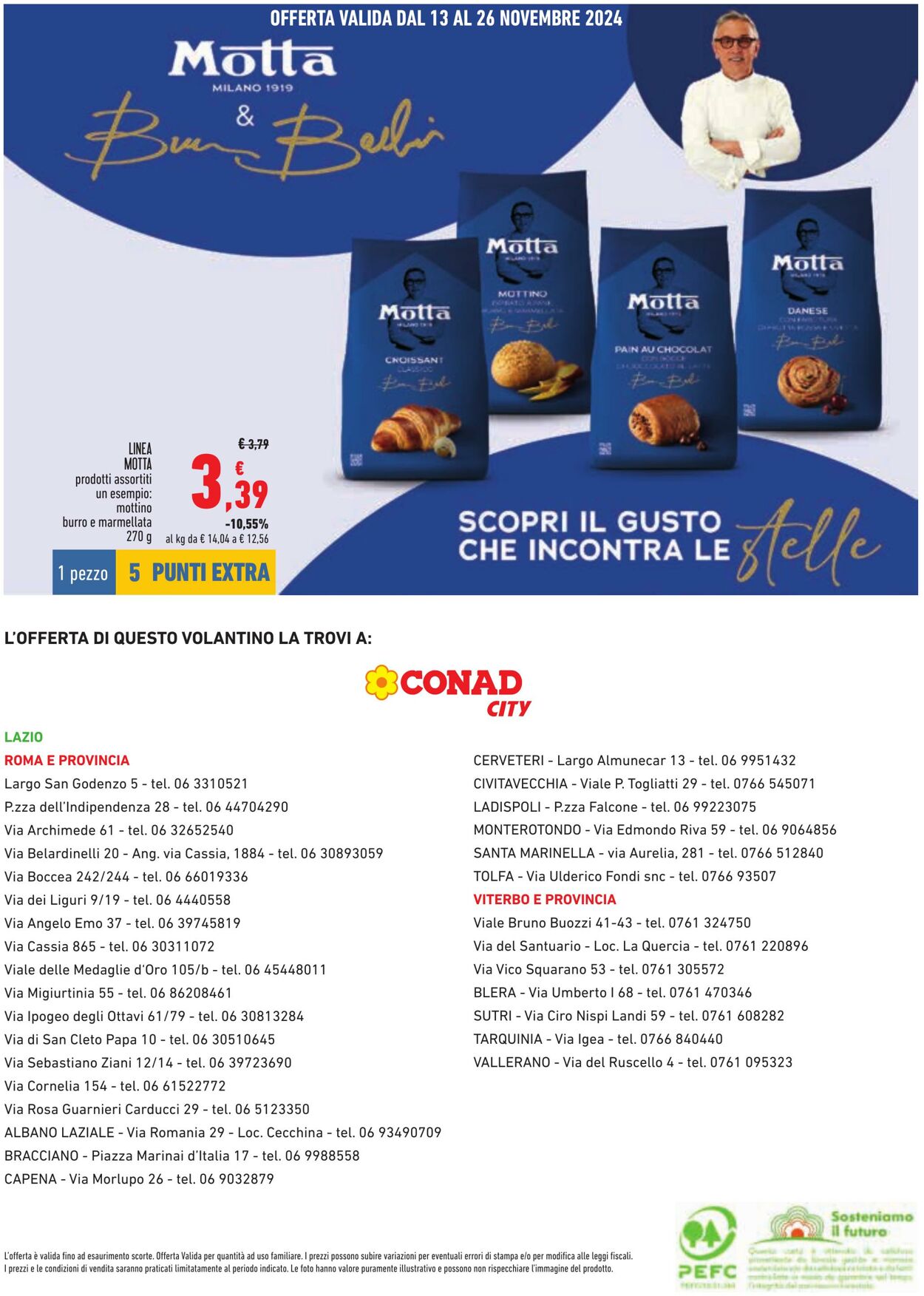 Volantino Conad 31.10.2024 - 26.11.2024