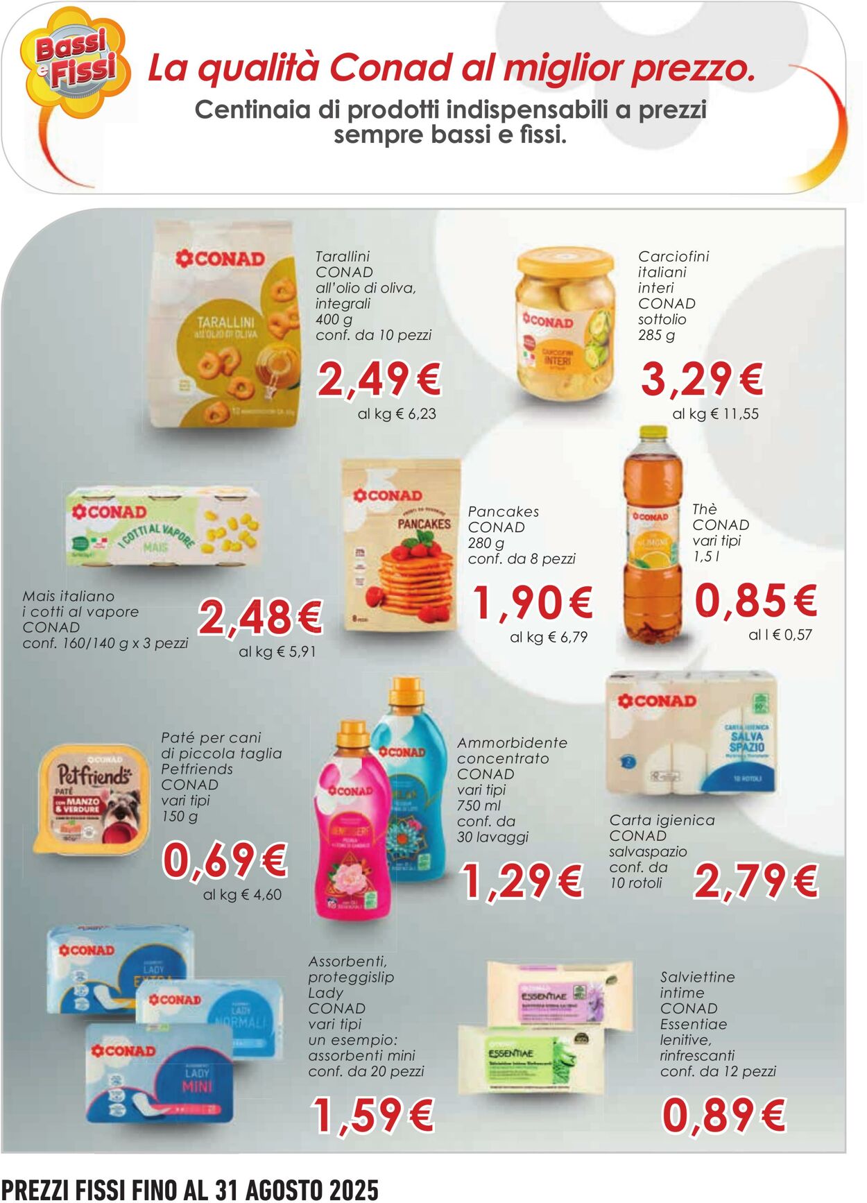 Volantino Conad 09.08.2025 - 09.08.2025