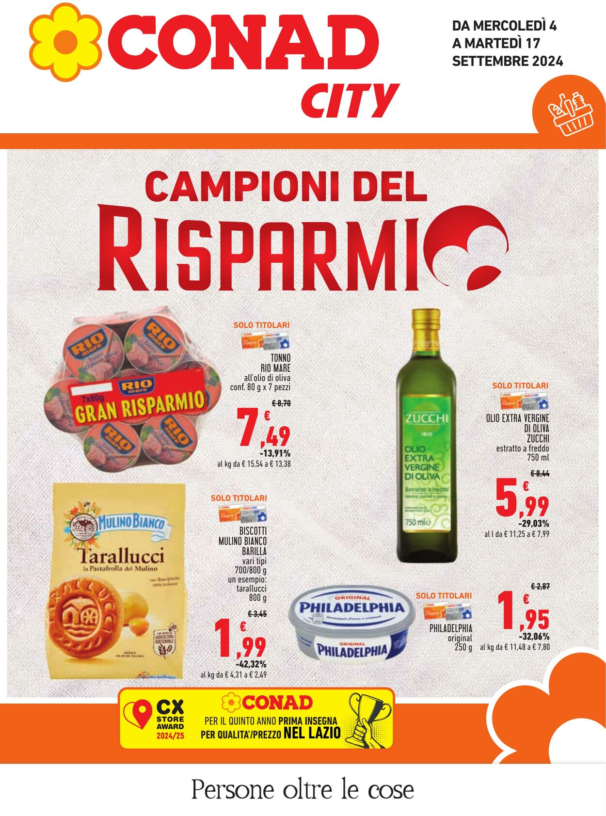 Volantino Conad 04.08.2024 - 17.09.2024